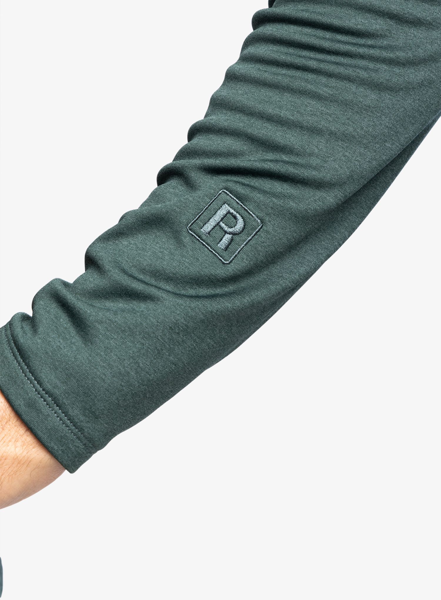 Mikina se zipem Patagonia R1 Daily Zip Neck - nouve green/north green