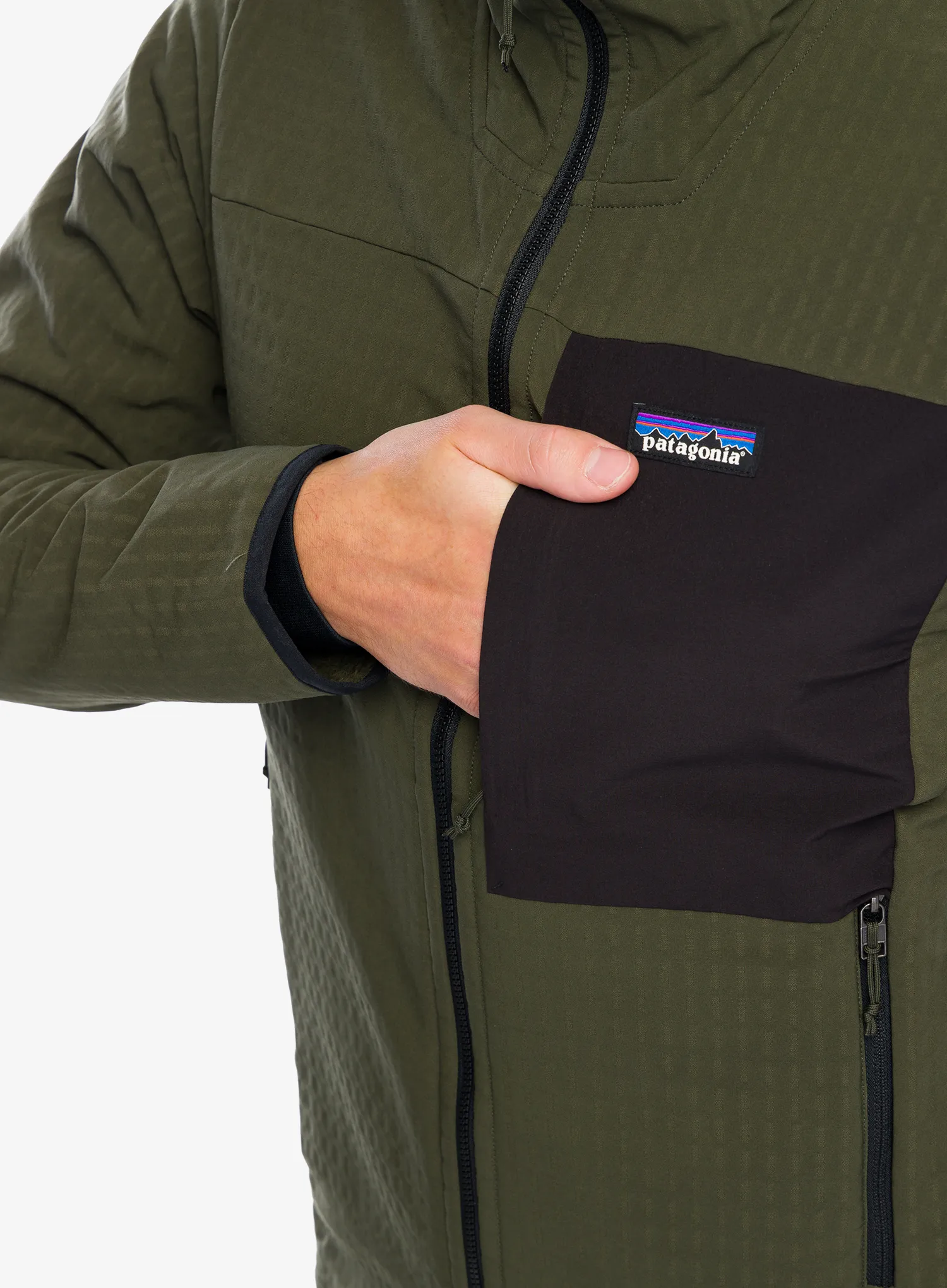 Softshellová bunda Patagonia R2 TechFace Jacket - pine needle green