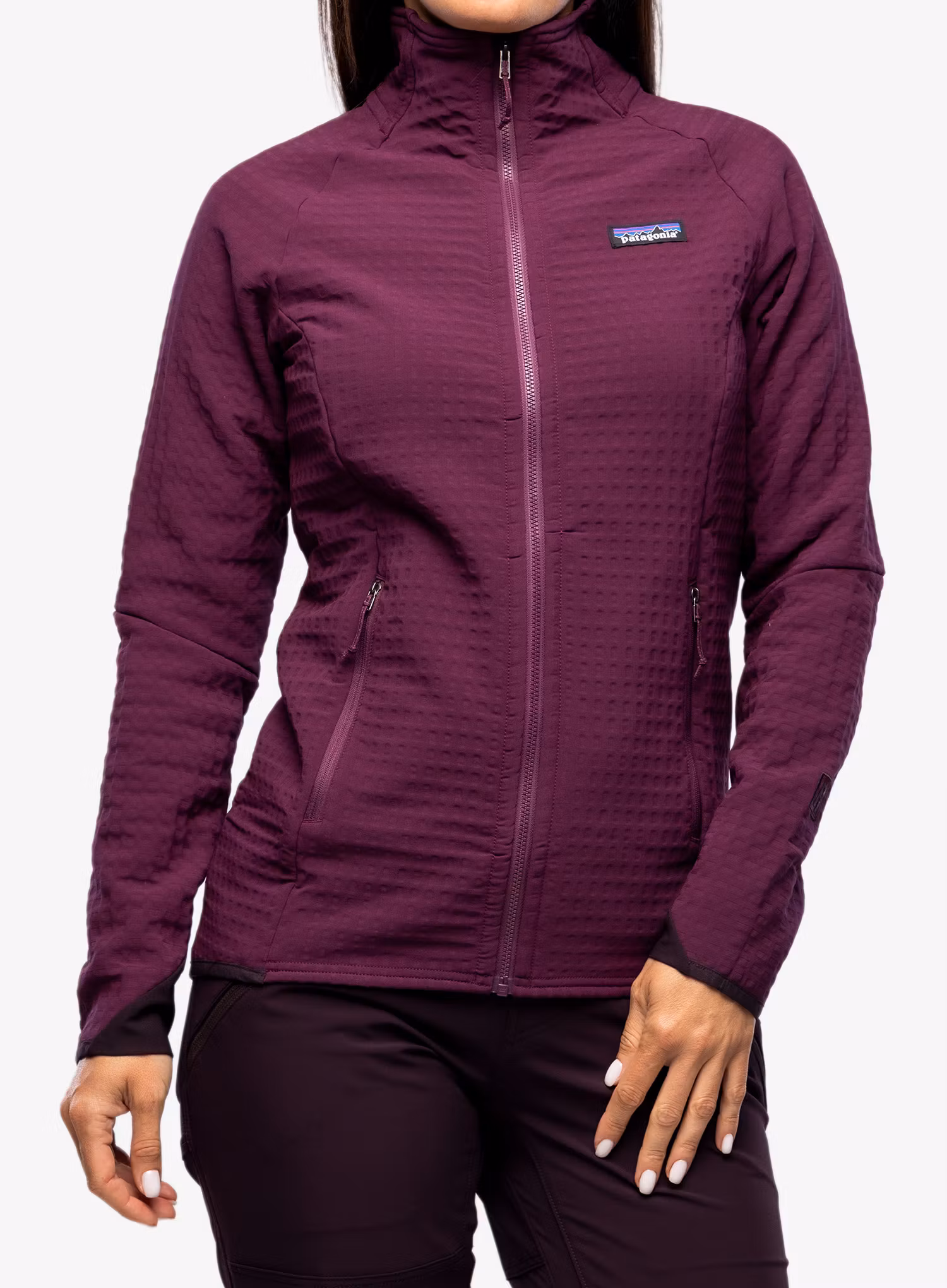 Dámská bunda Patagonia R2 TechFace Jkt - night plum