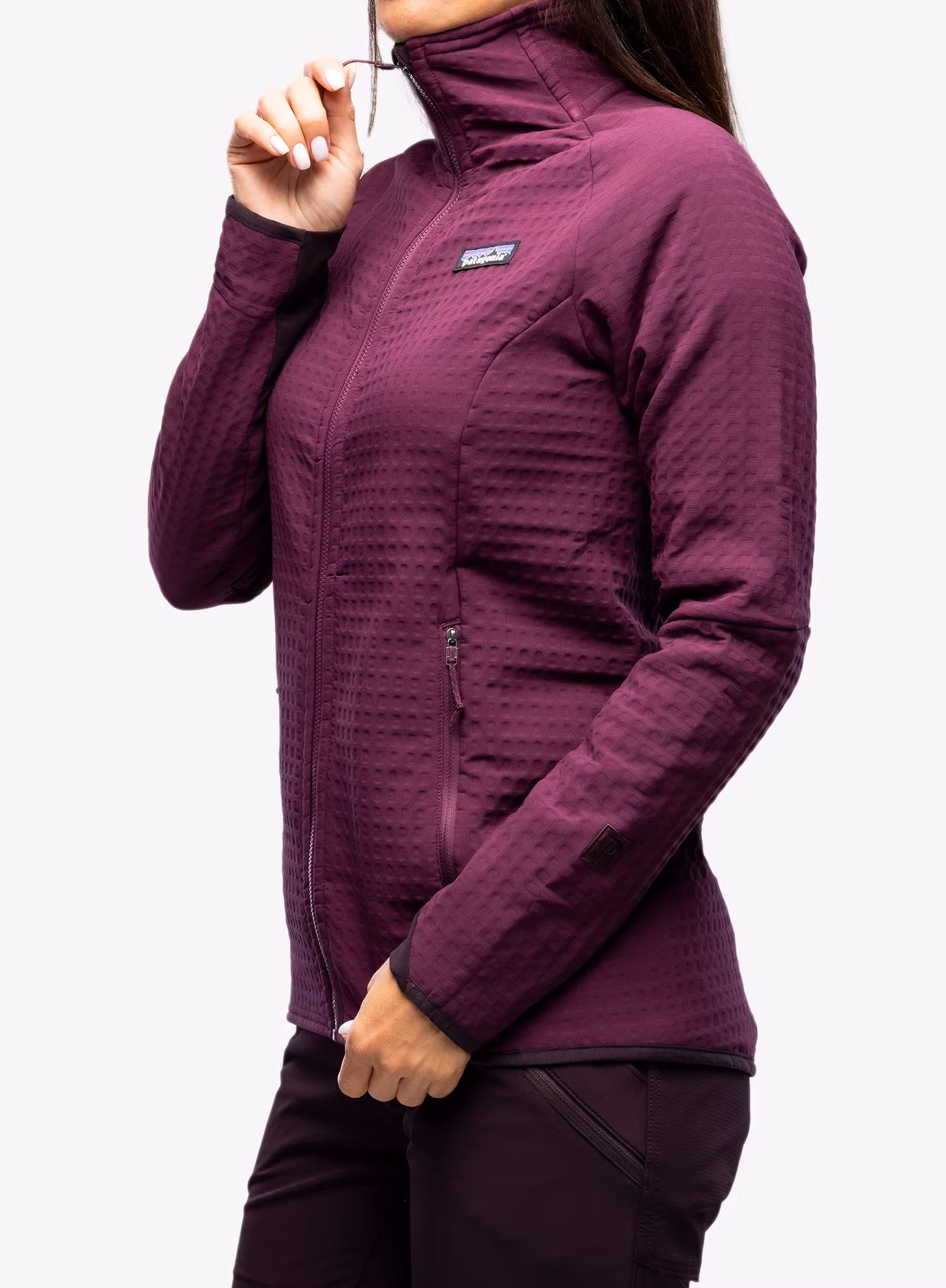 Dámská bunda Patagonia R2 TechFace Jkt - night plum