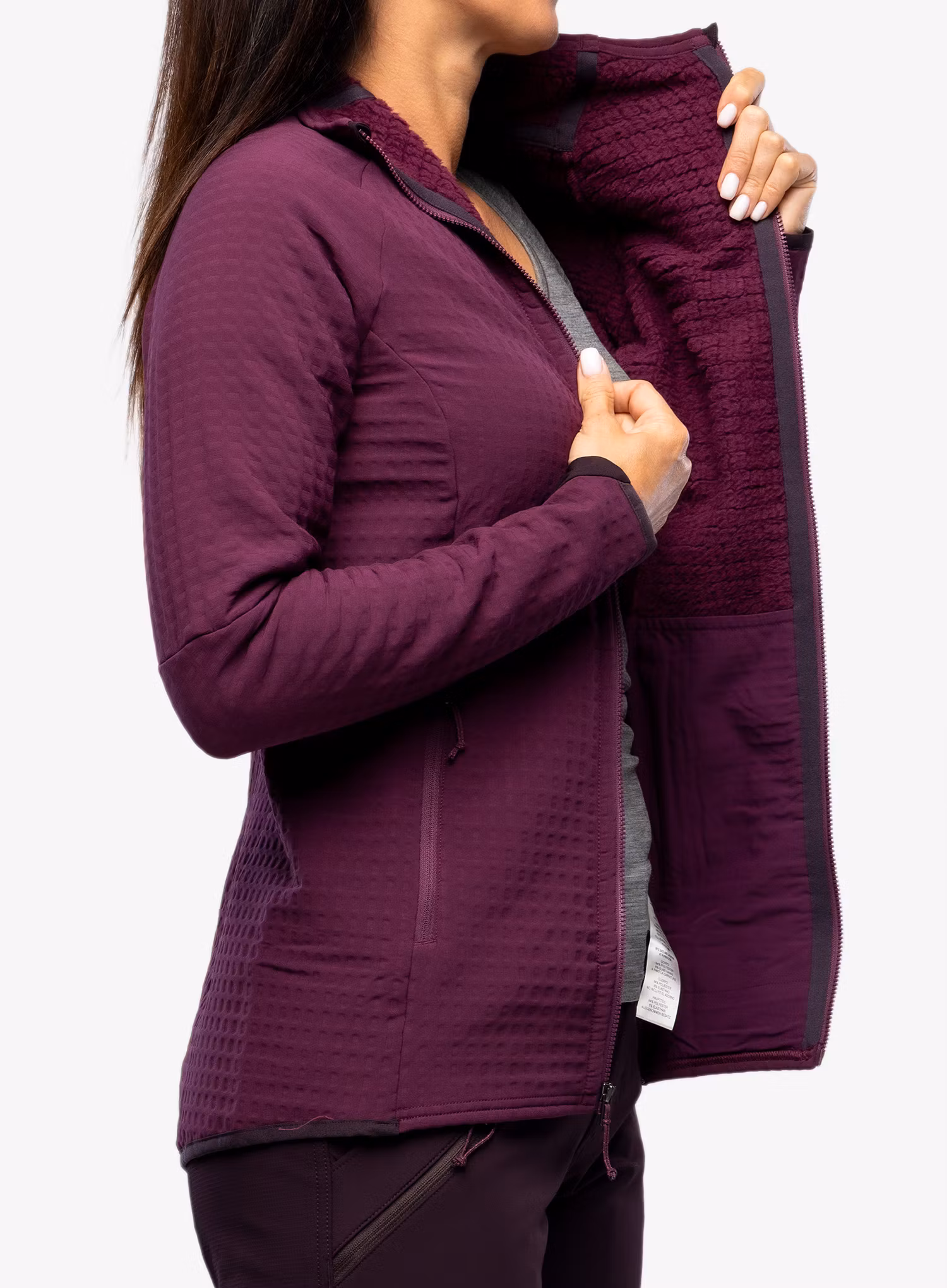 Dámská bunda Patagonia R2 TechFace Jkt - night plum