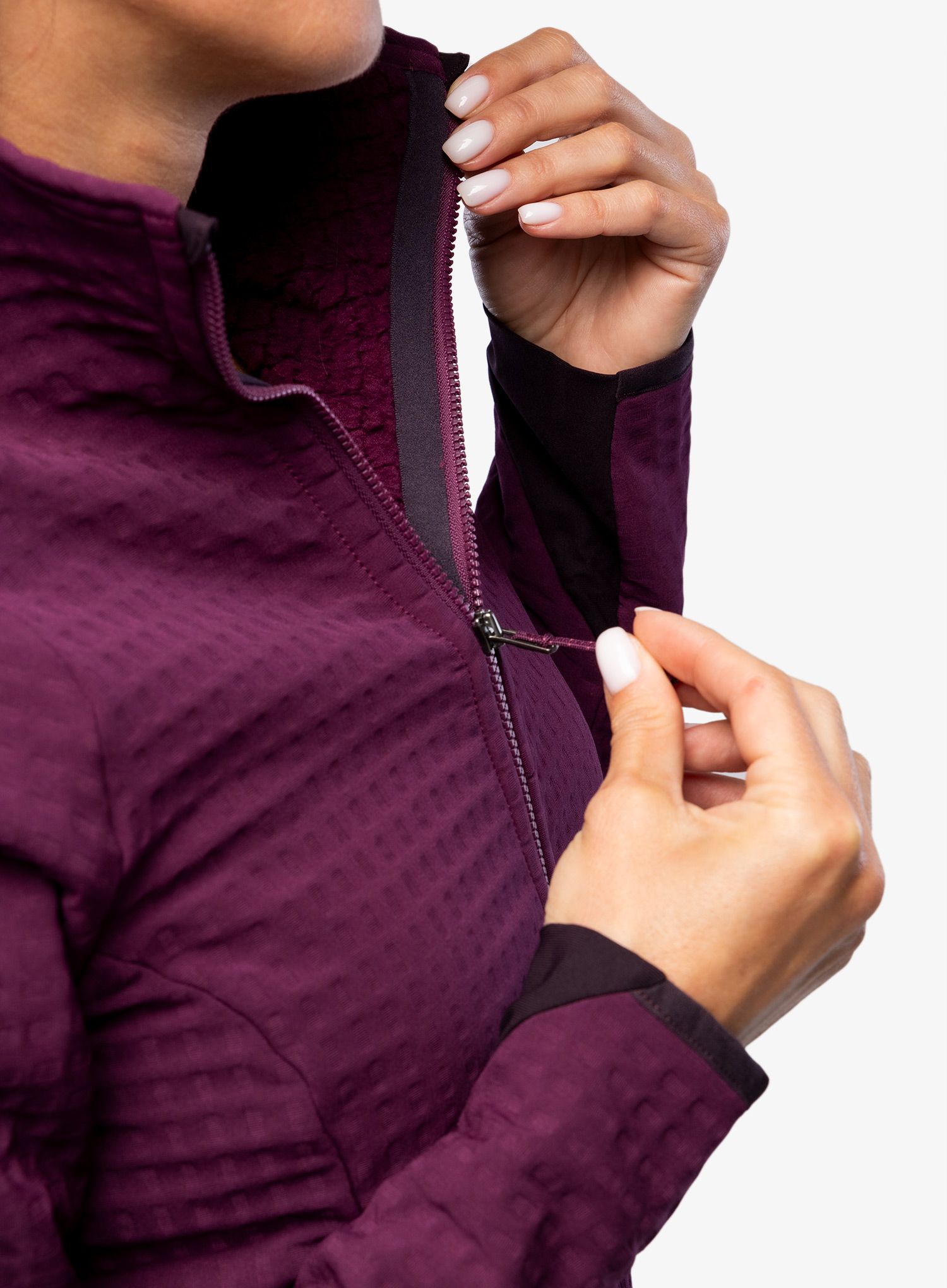 Dámská bunda Patagonia R2 TechFace Jkt - night plum