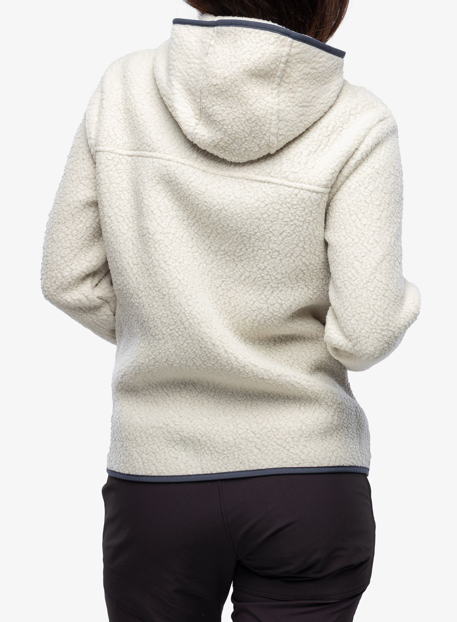 Dámská fleecová mikina s kapucí Patagonia Retro Pile Hoody - pelican