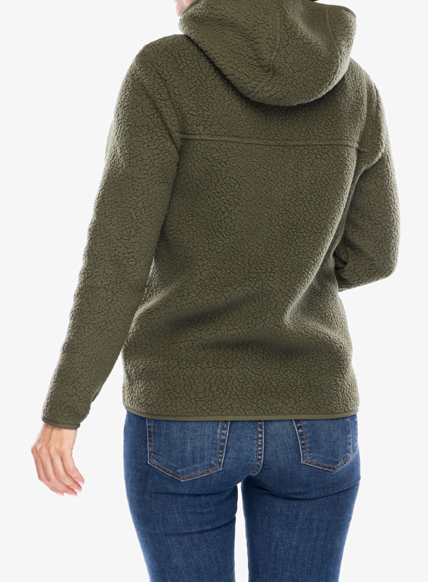 Fleecová mikina dámská Patagonia Retro Pile Hoody - pine needle green