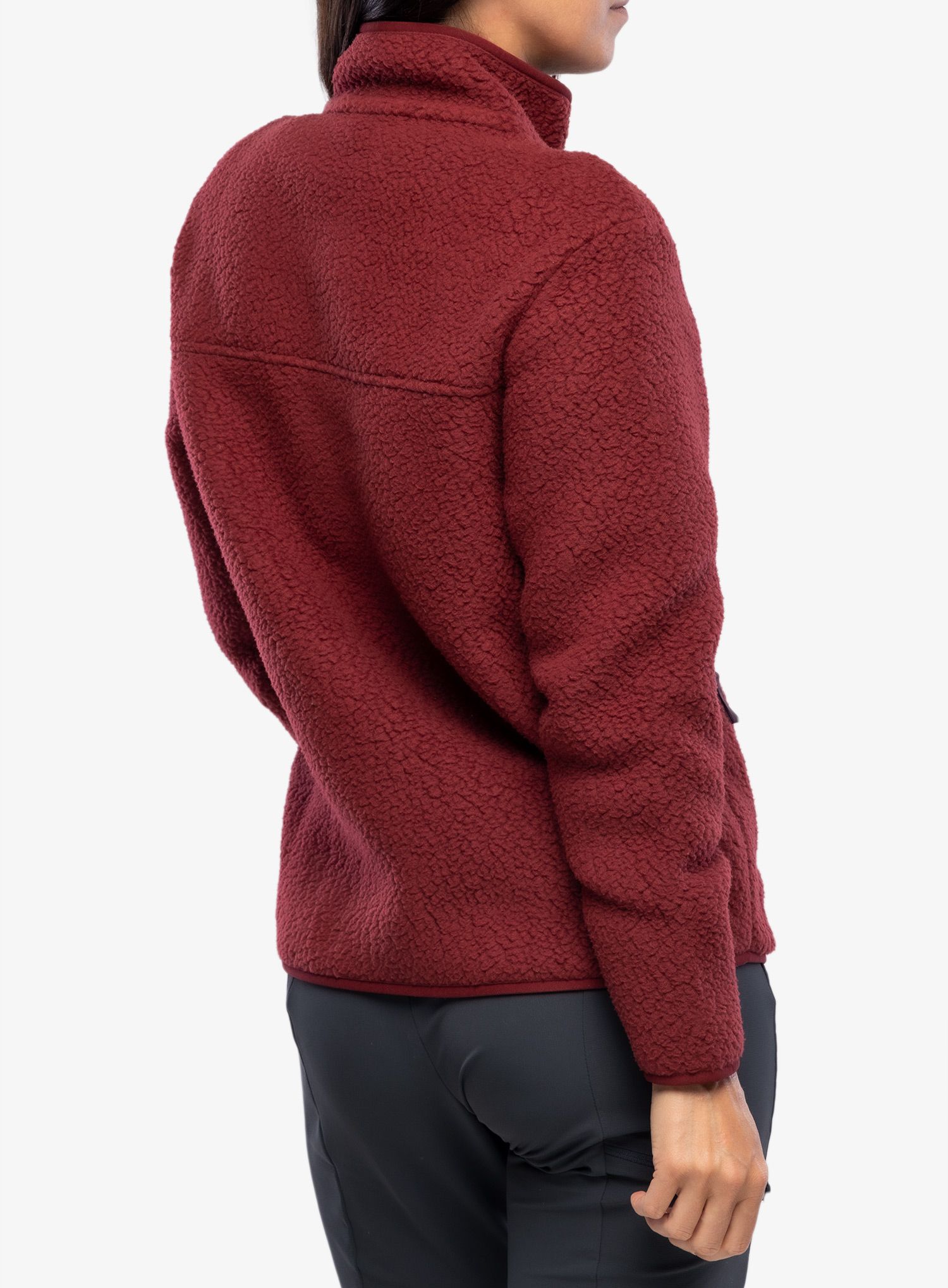 Fleecová mikina dámská Patagonia Retro Pile Jacket - carmine red