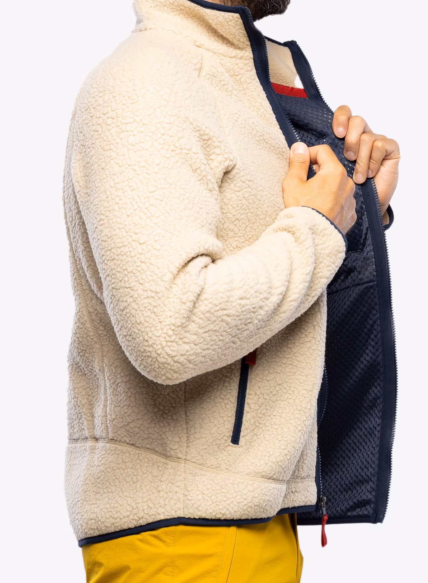Fleecová bunda Patagonia Retro Pile Jacket - el cap khaki