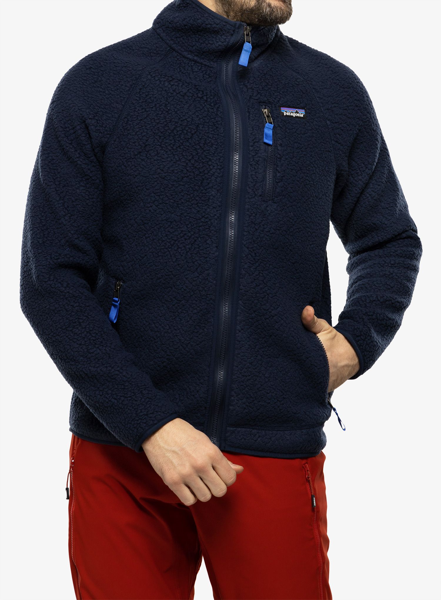 Fleecová mikina Patagonia Retro Pile Jacket - new navy