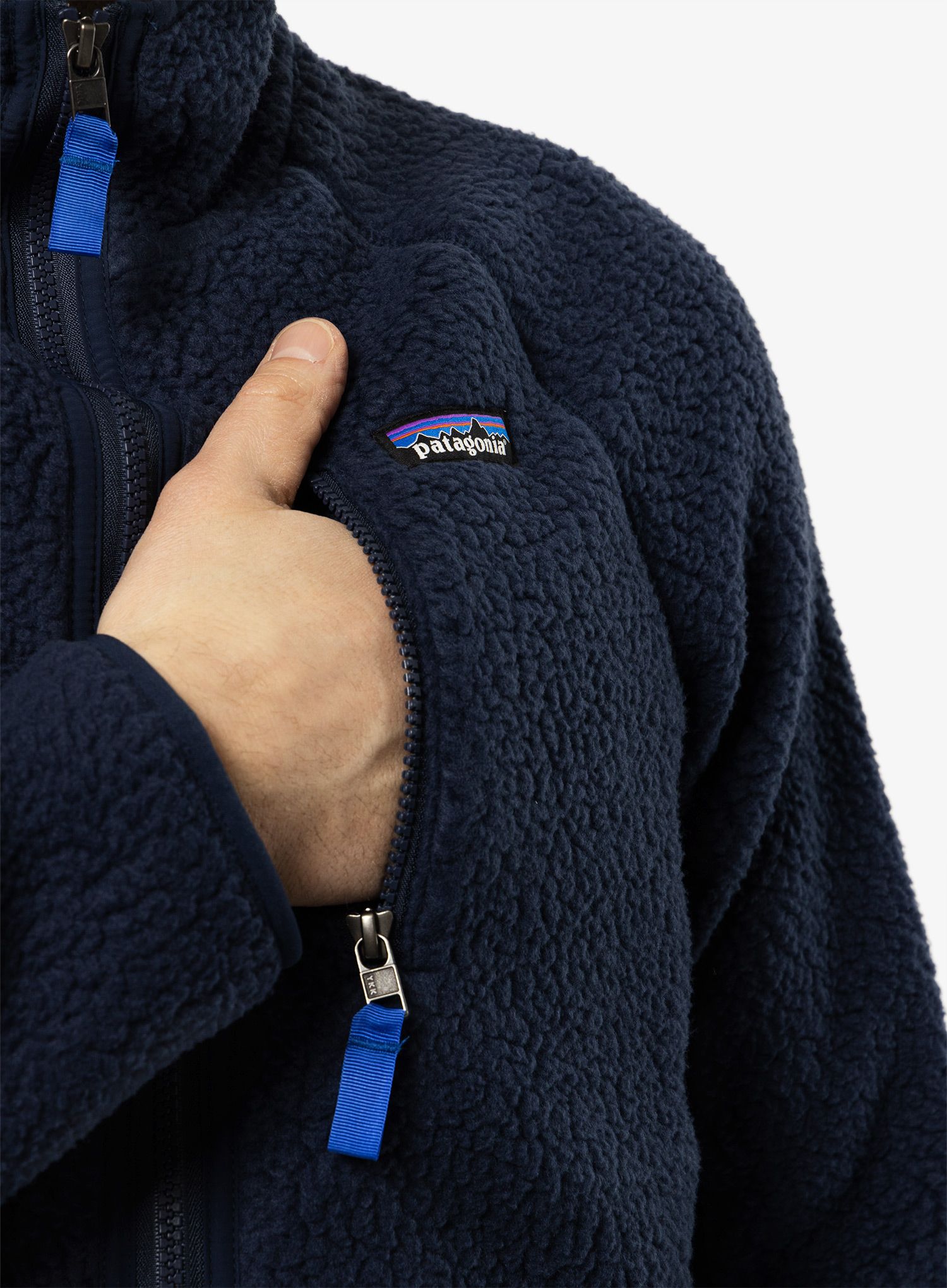 Fleecová mikina Patagonia Retro Pile Jacket - new navy