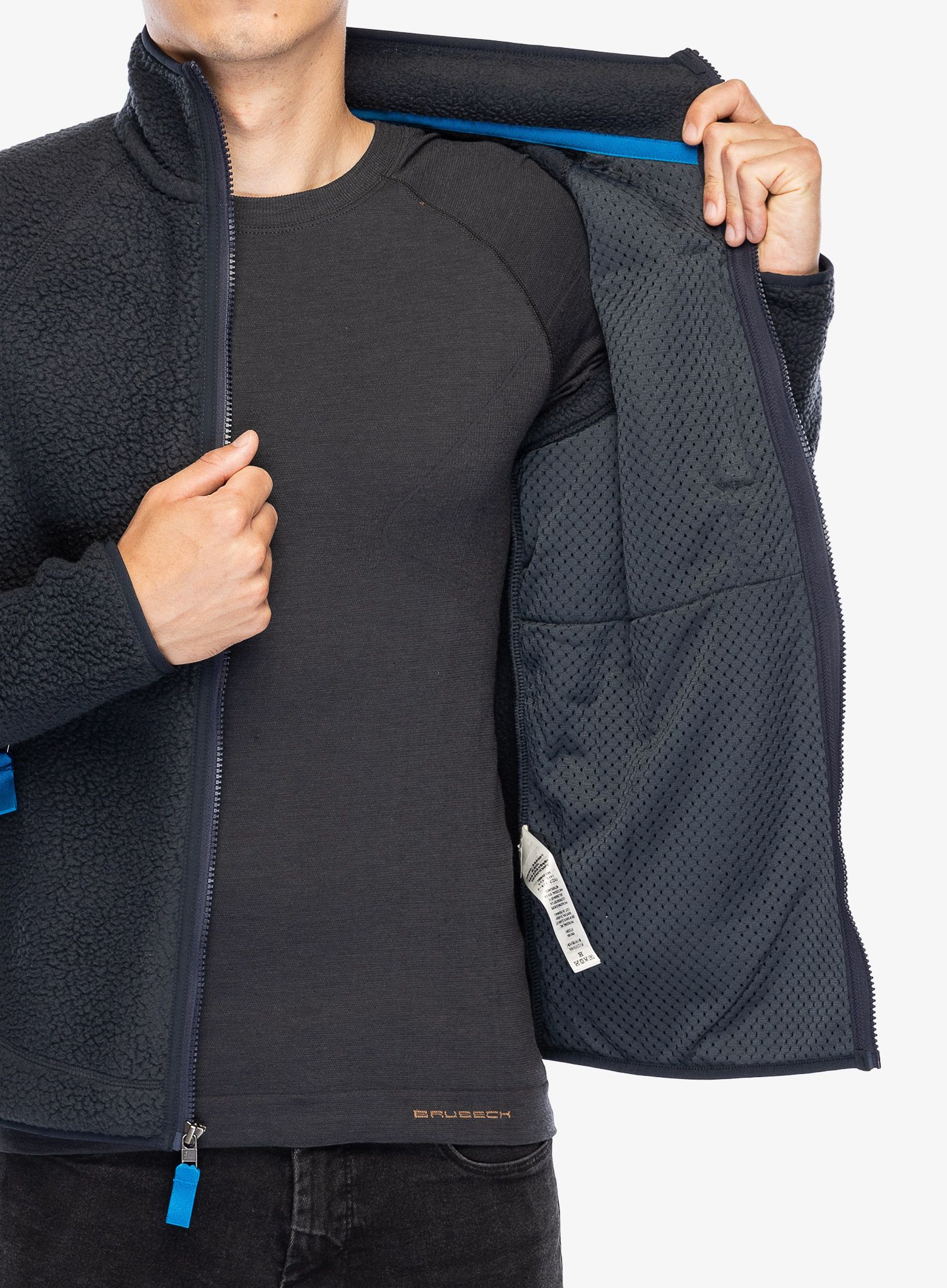 Fleecová mikina Patagonia Retro Pile Jacket - pitch blue/endless blue