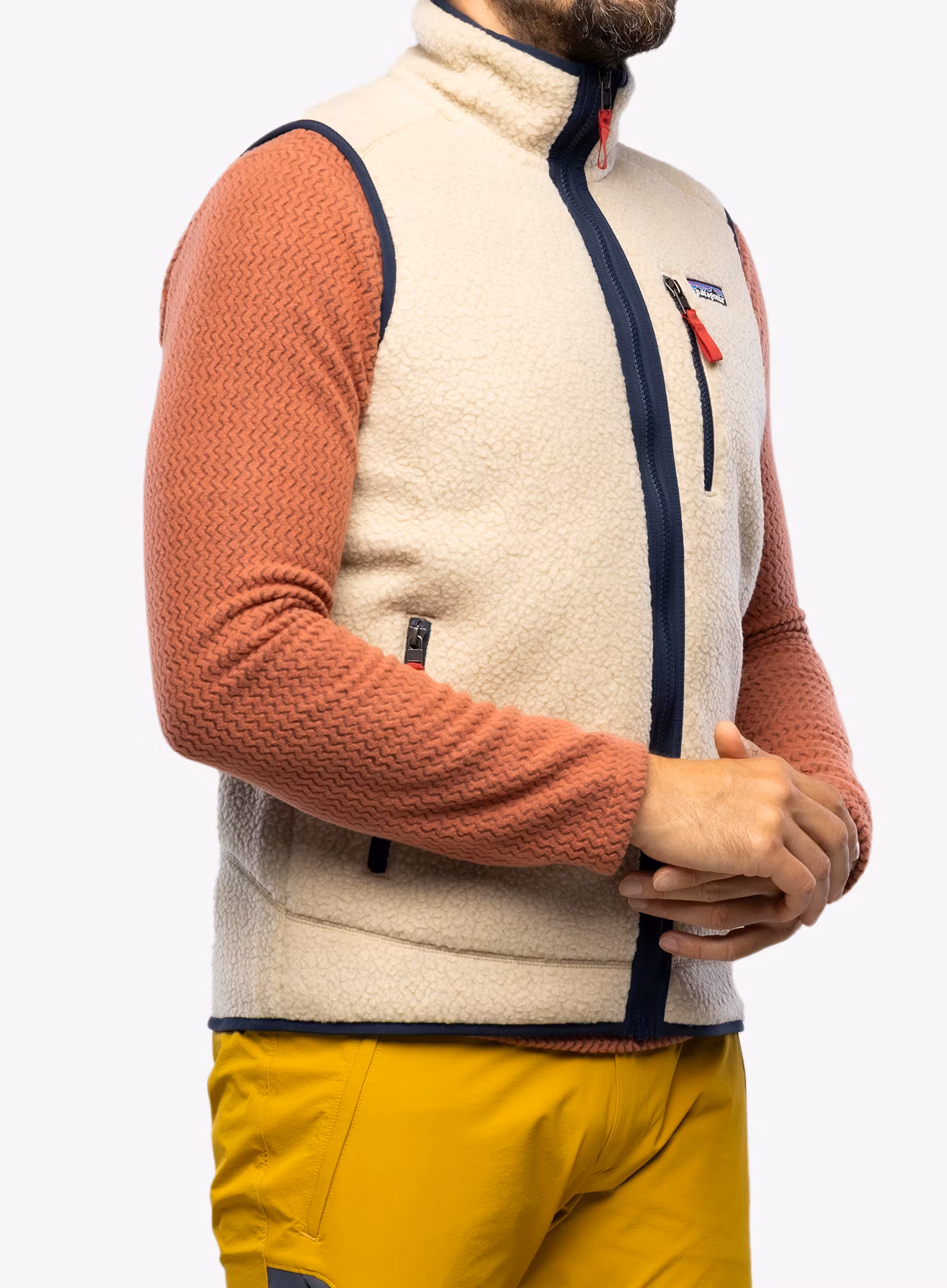 Pánská vesta Patagonia Retro Pile Vest - el cap khaki