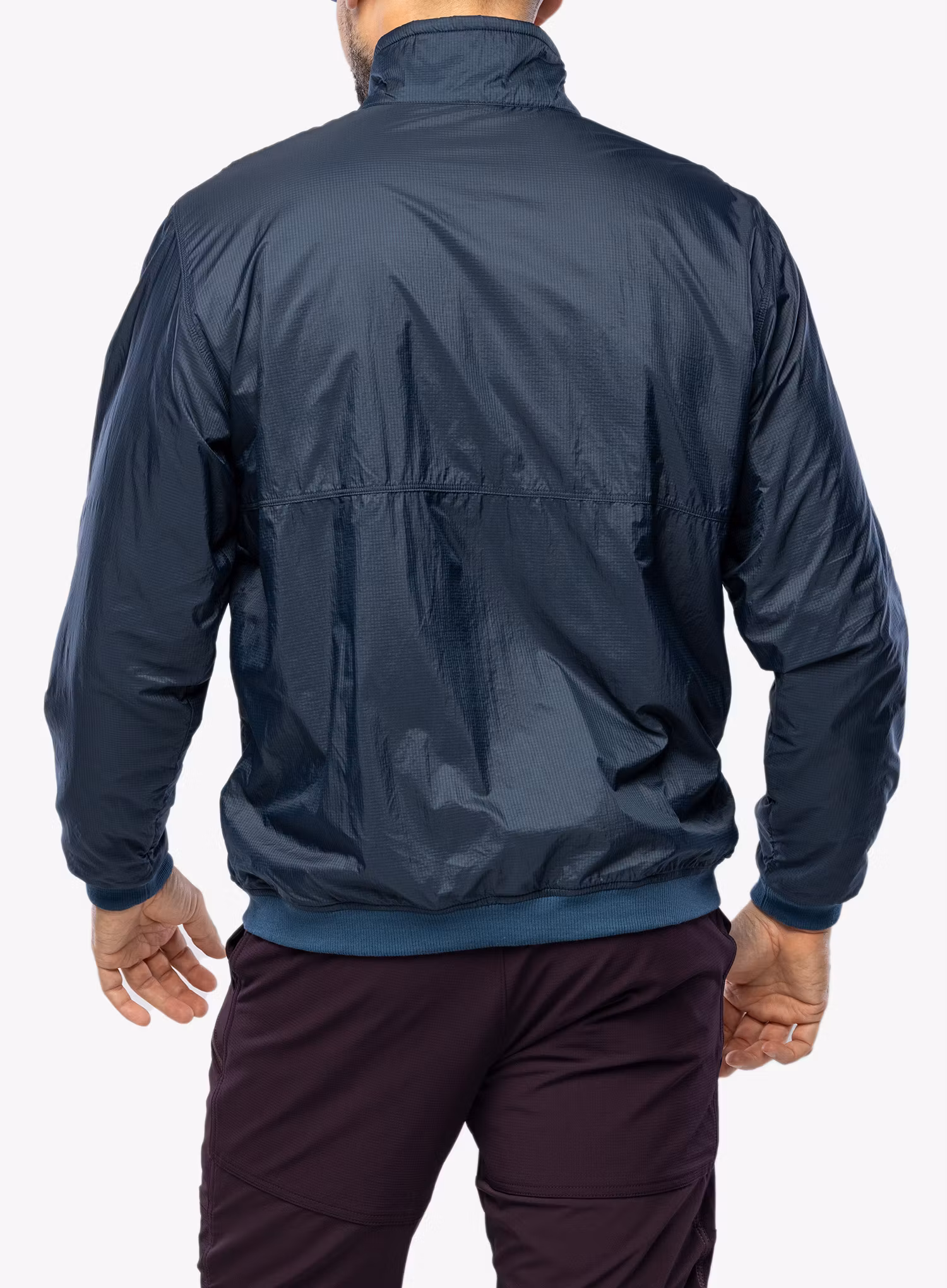 Pánská bunda Patagonia Reversible Shelled Microdini Jkt - tidepool blue