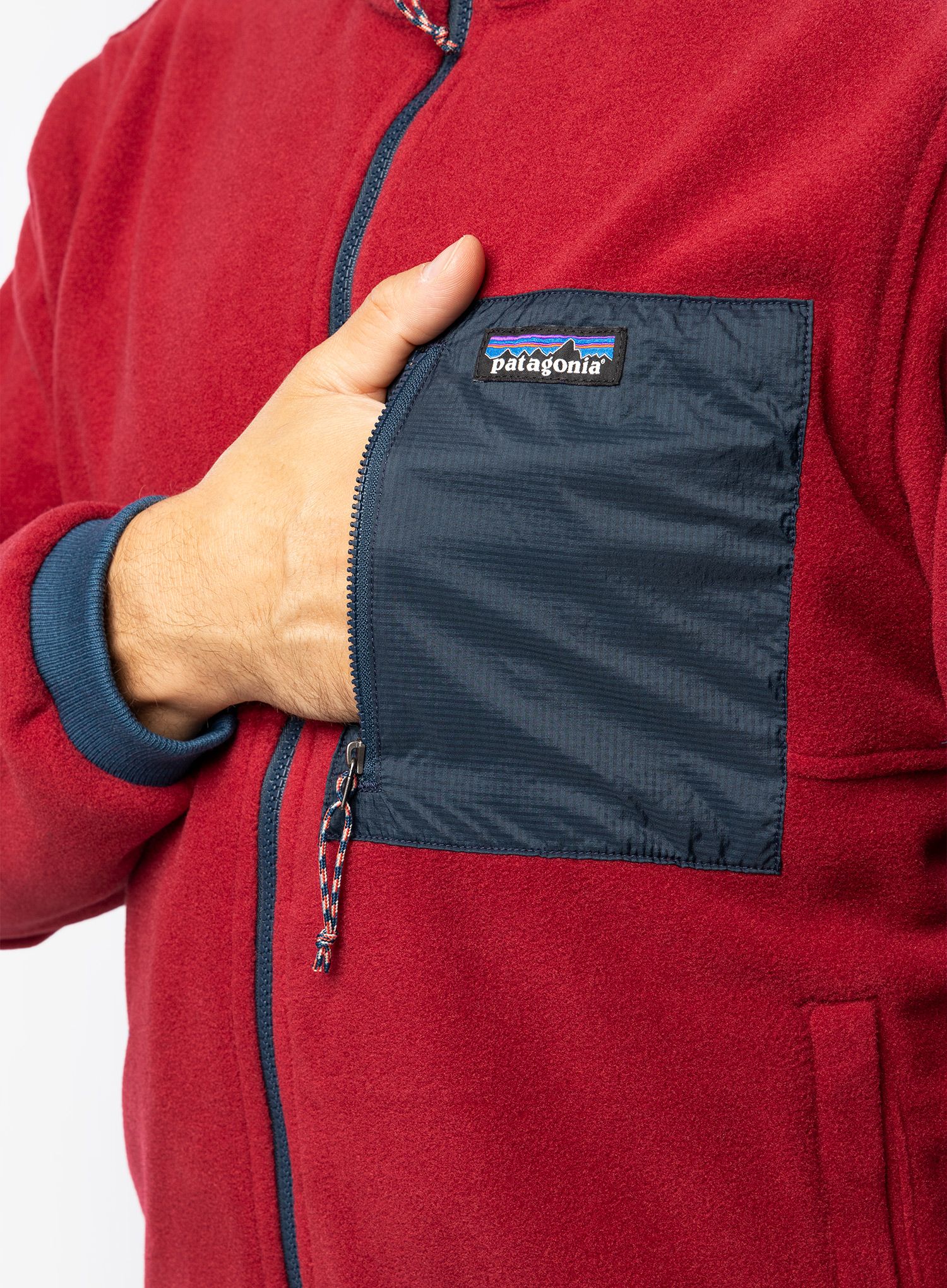 Pánská bunda Patagonia Reversible Shelled Microdini Jkt - tidepool blue