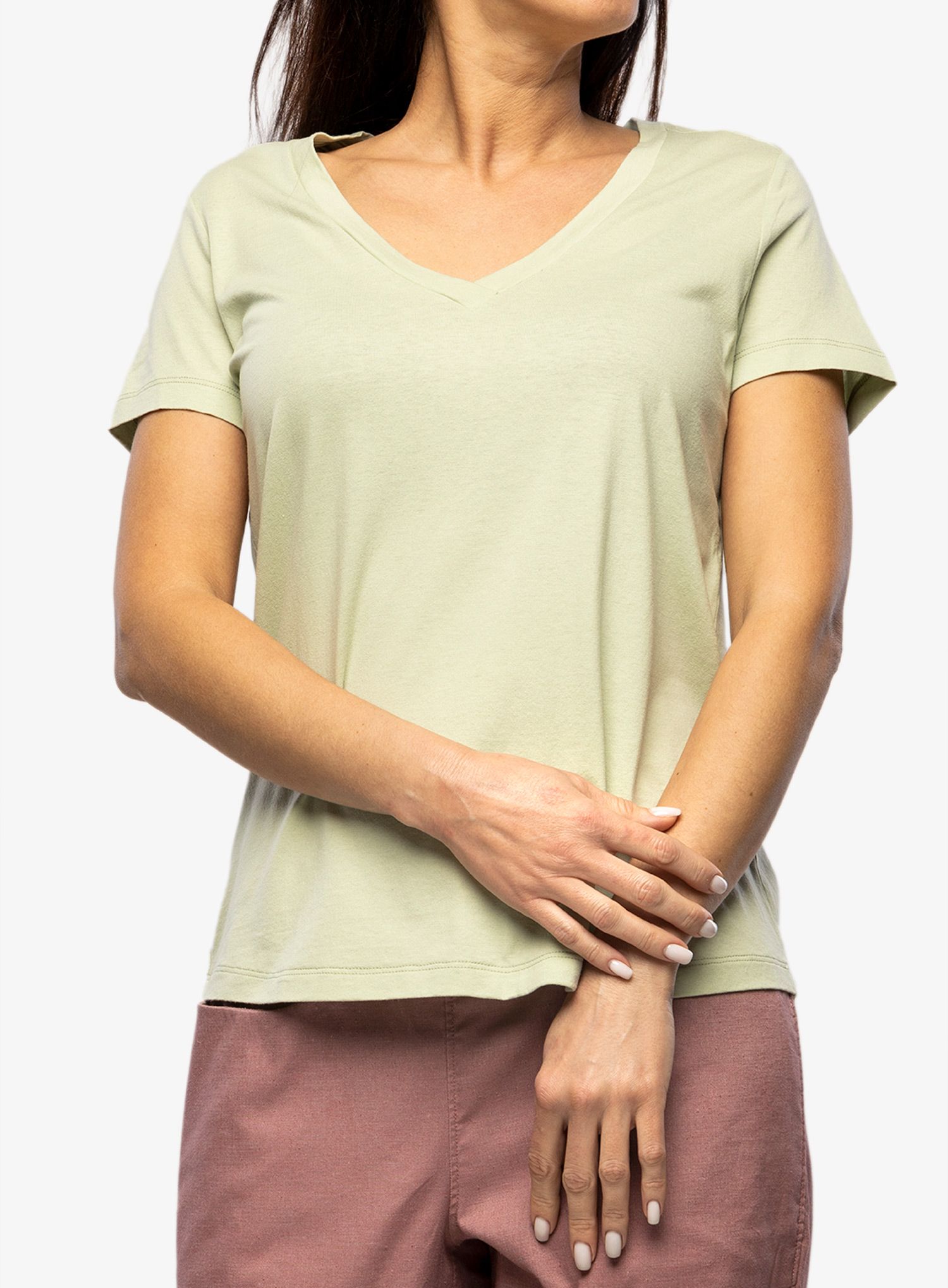 Dámské tričko Patagonia Side Current Tee - salvia green