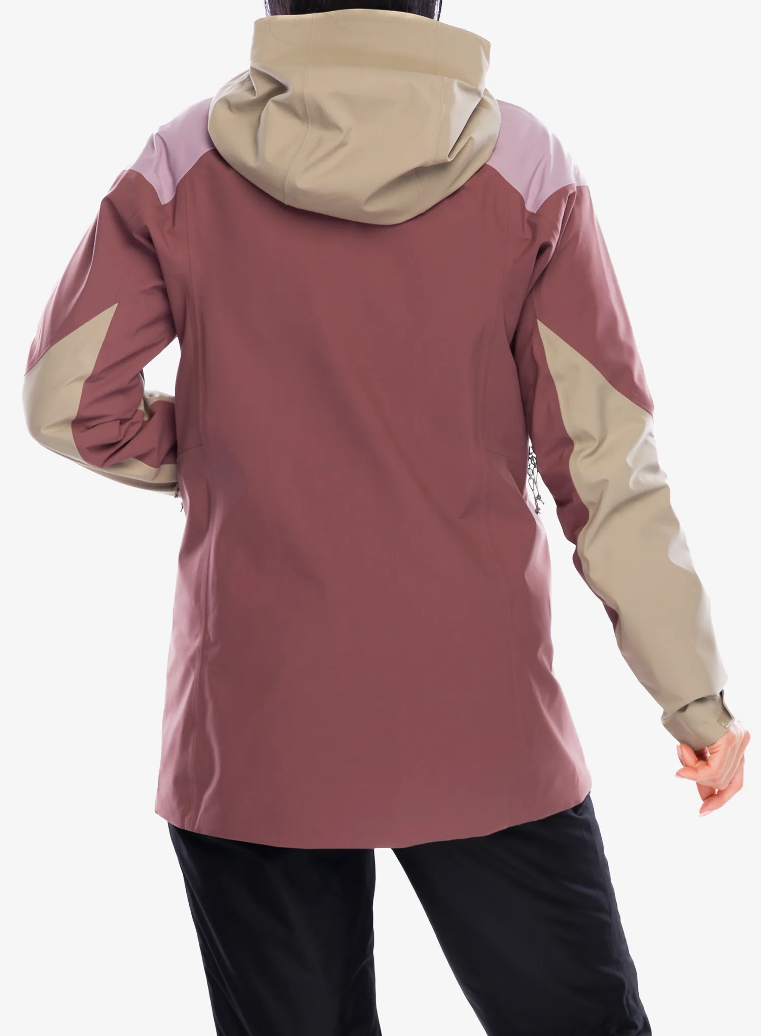 Damska bunda na skialpy Patagonia SnowDrifter Jacket - dulse mauve
