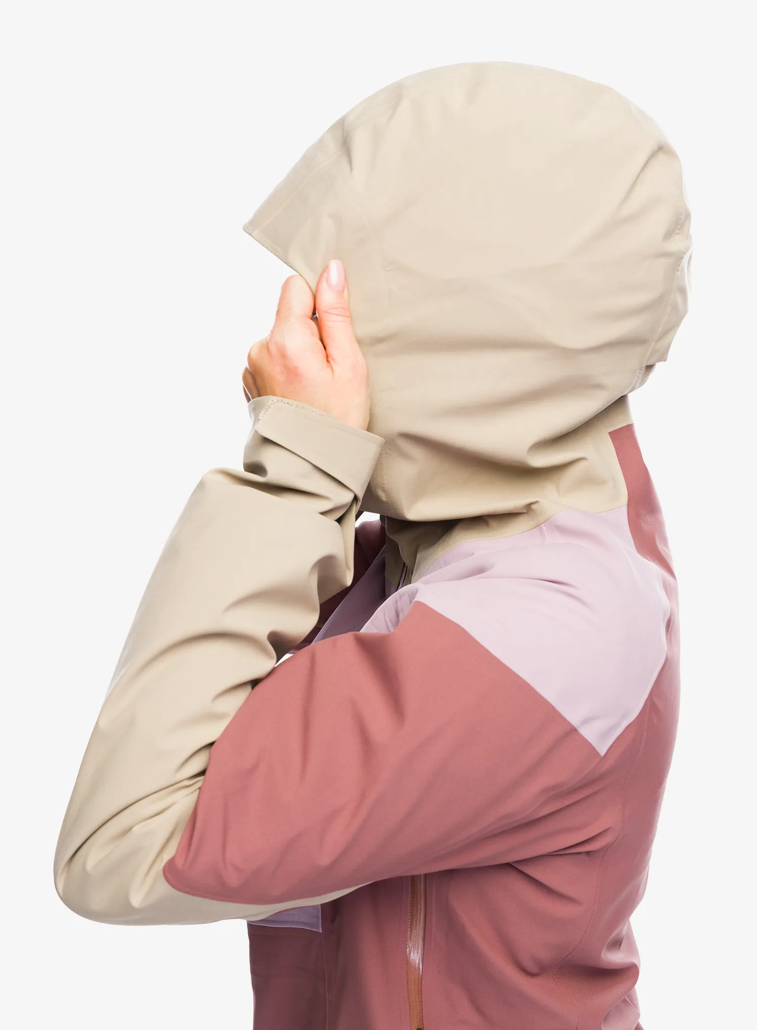 Damska bunda na skialpy Patagonia SnowDrifter Jacket - dulse mauve