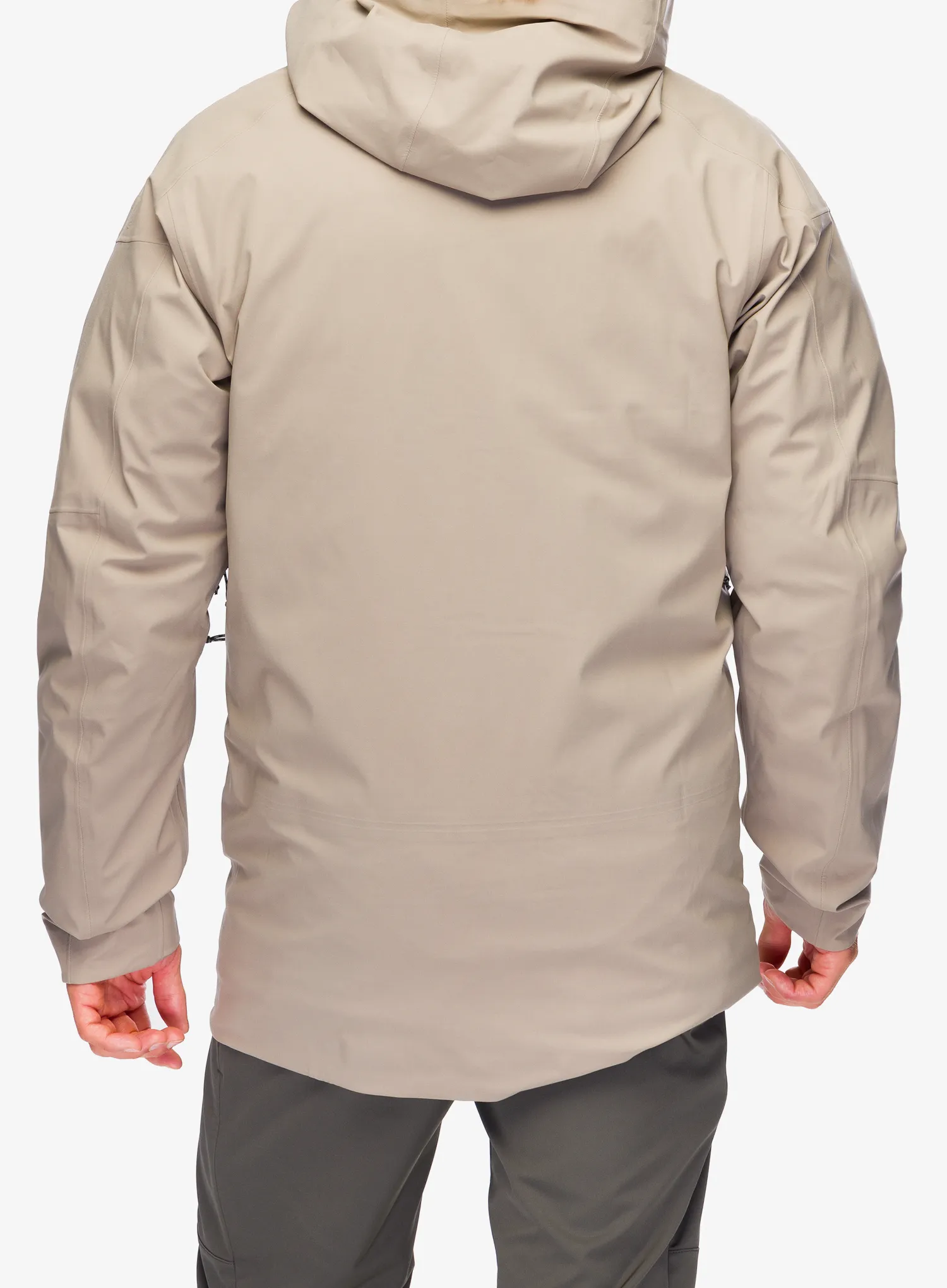 Bunda na skialpinismus Patagonia SnowDrifter Jacket - seabird grey