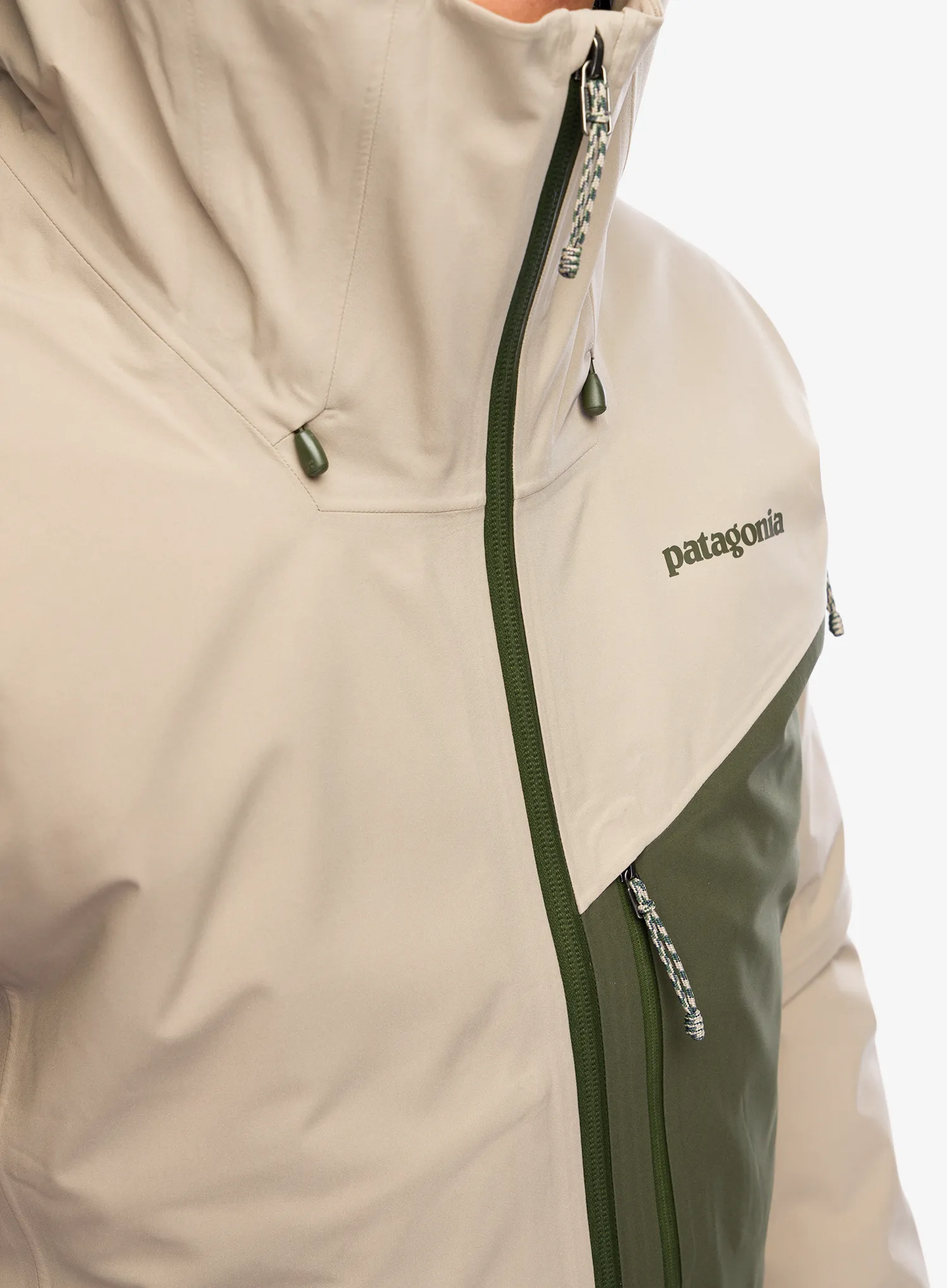 Bunda na skialpinismus Patagonia SnowDrifter Jacket - seabird grey