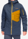 Bunda na skialpinismus Patagonia SnowDrifter Jacket - smolder blu/raptor brown black