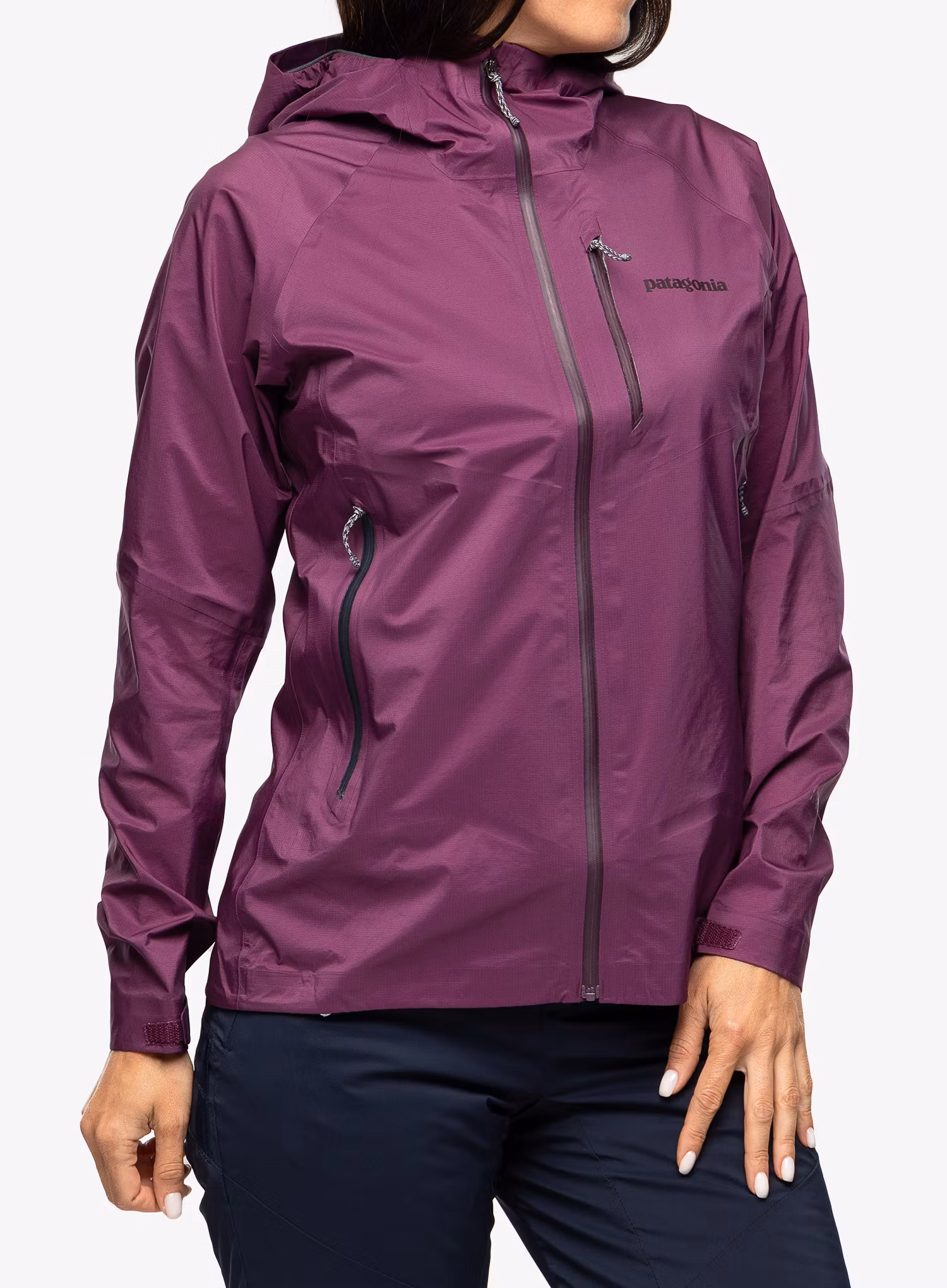 Dámská bunda na hory Patagonia Storm 10 Jacket - night plum