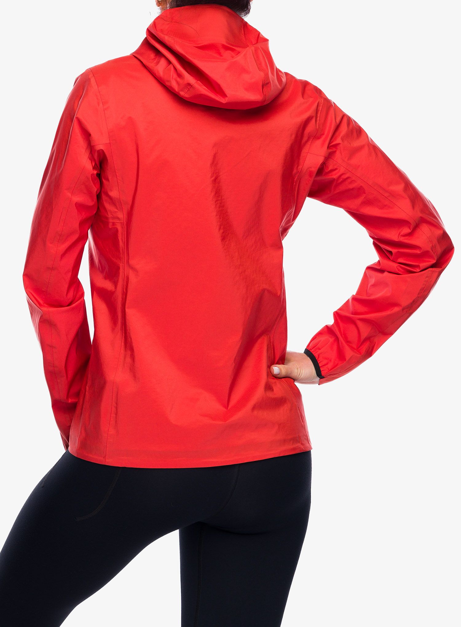 Bunda na běhání dámská Patagonia Storm Racer Jacket - pimento red