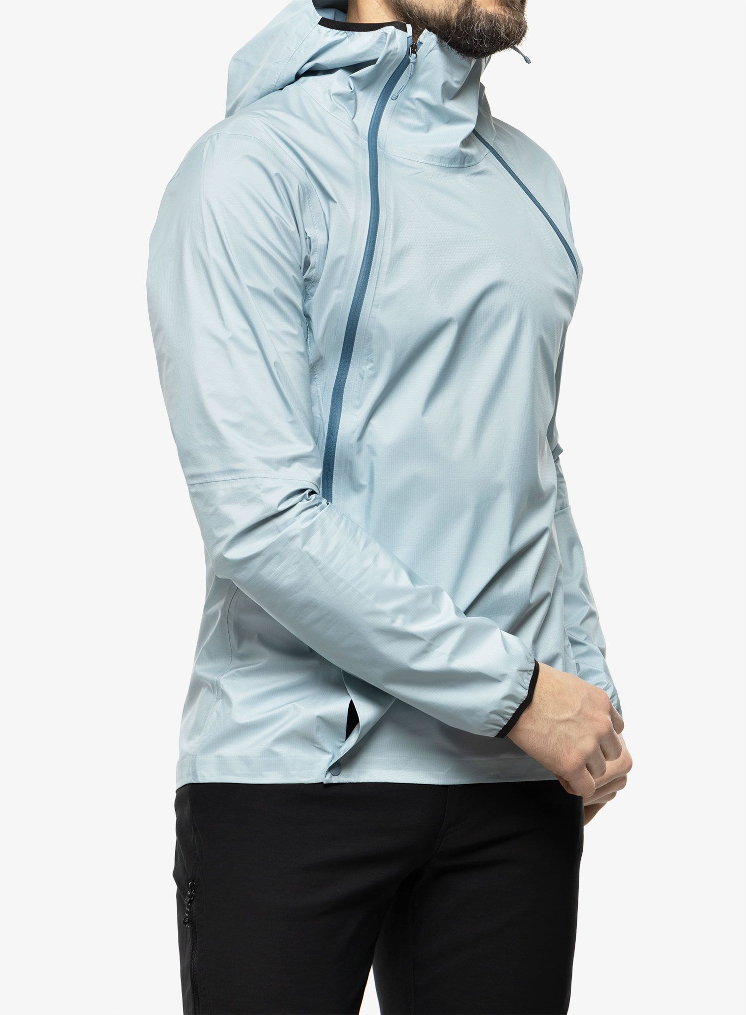 Bunda na běhání Patagonia Storm Racer Jacket - steam blue