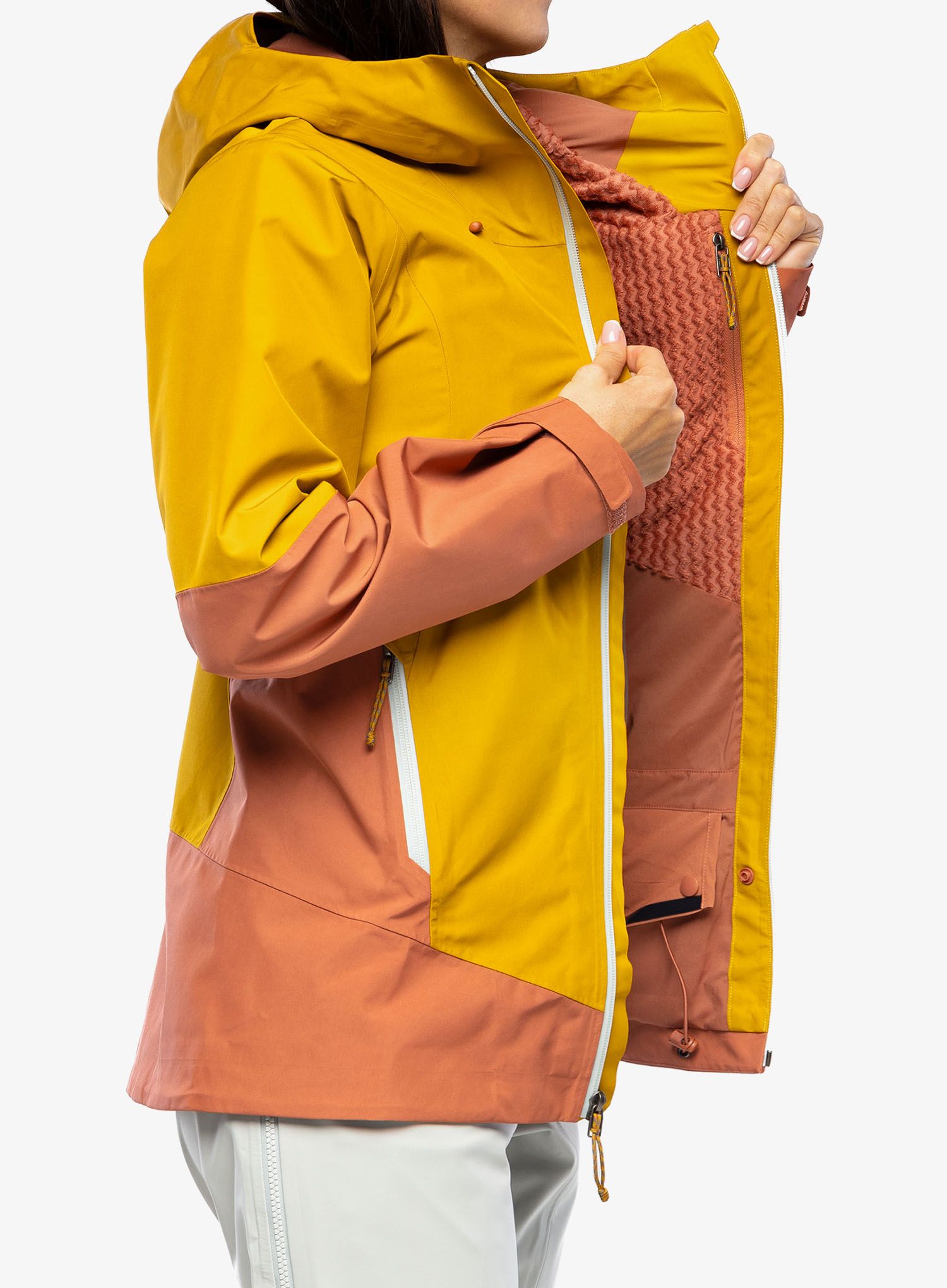 Dámská lyžařská bunda Patagonia Storm Shift Jacket - cosmic gold
