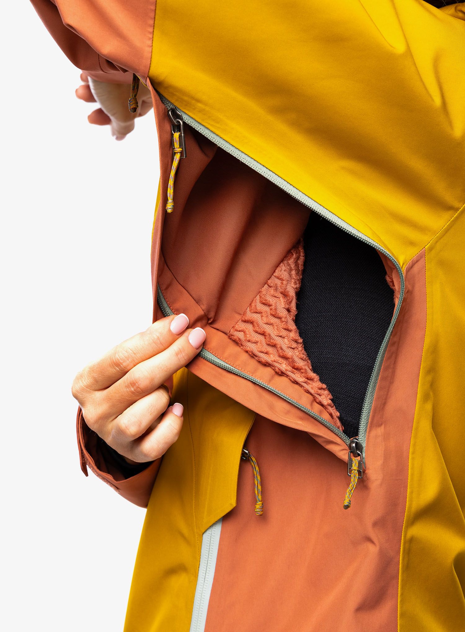 Dámská lyžařská bunda Patagonia Storm Shift Jacket - cosmic gold