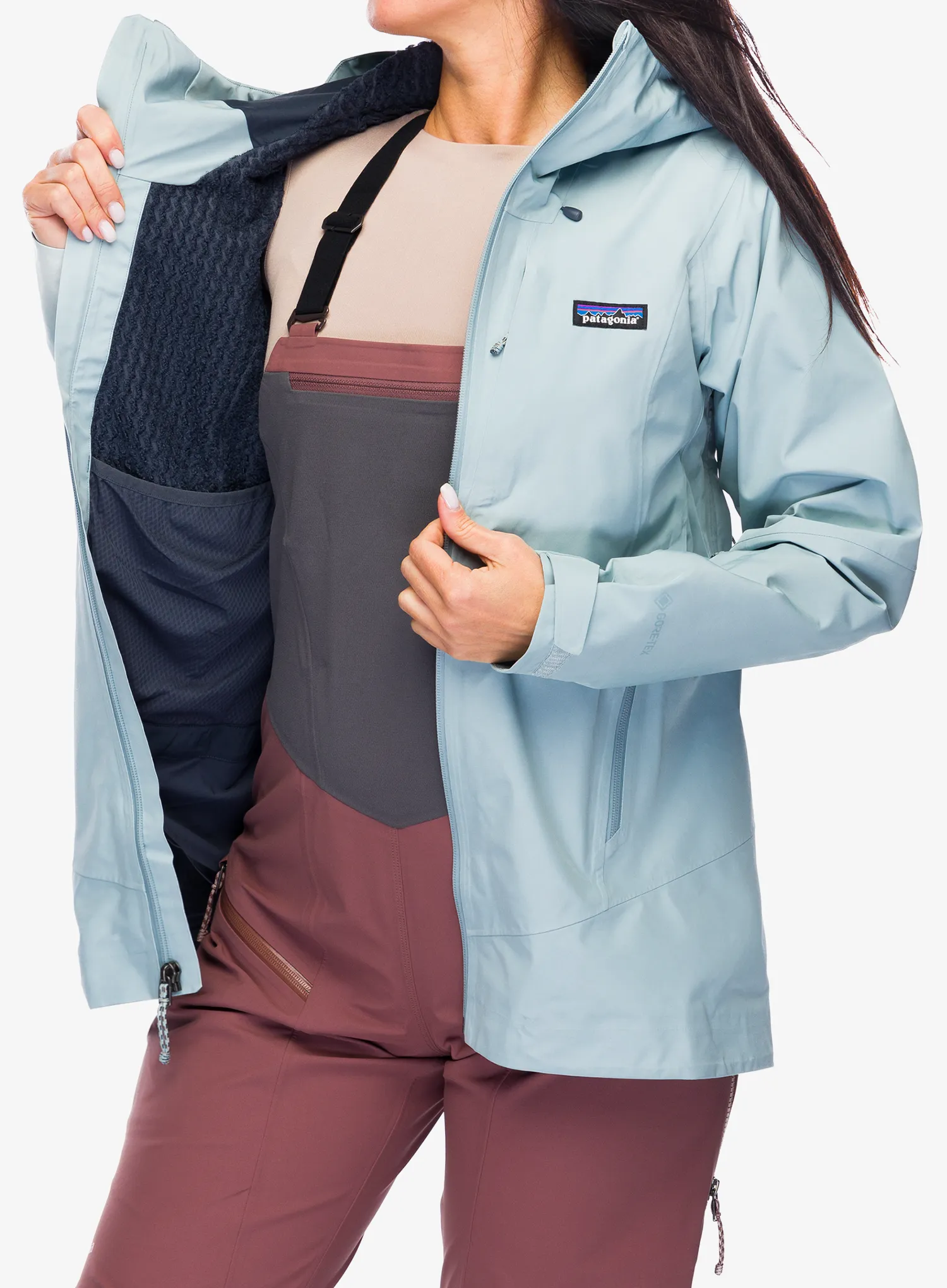 Lyžařská bunda Patagonia Storm Shift Jacket - thermal blue