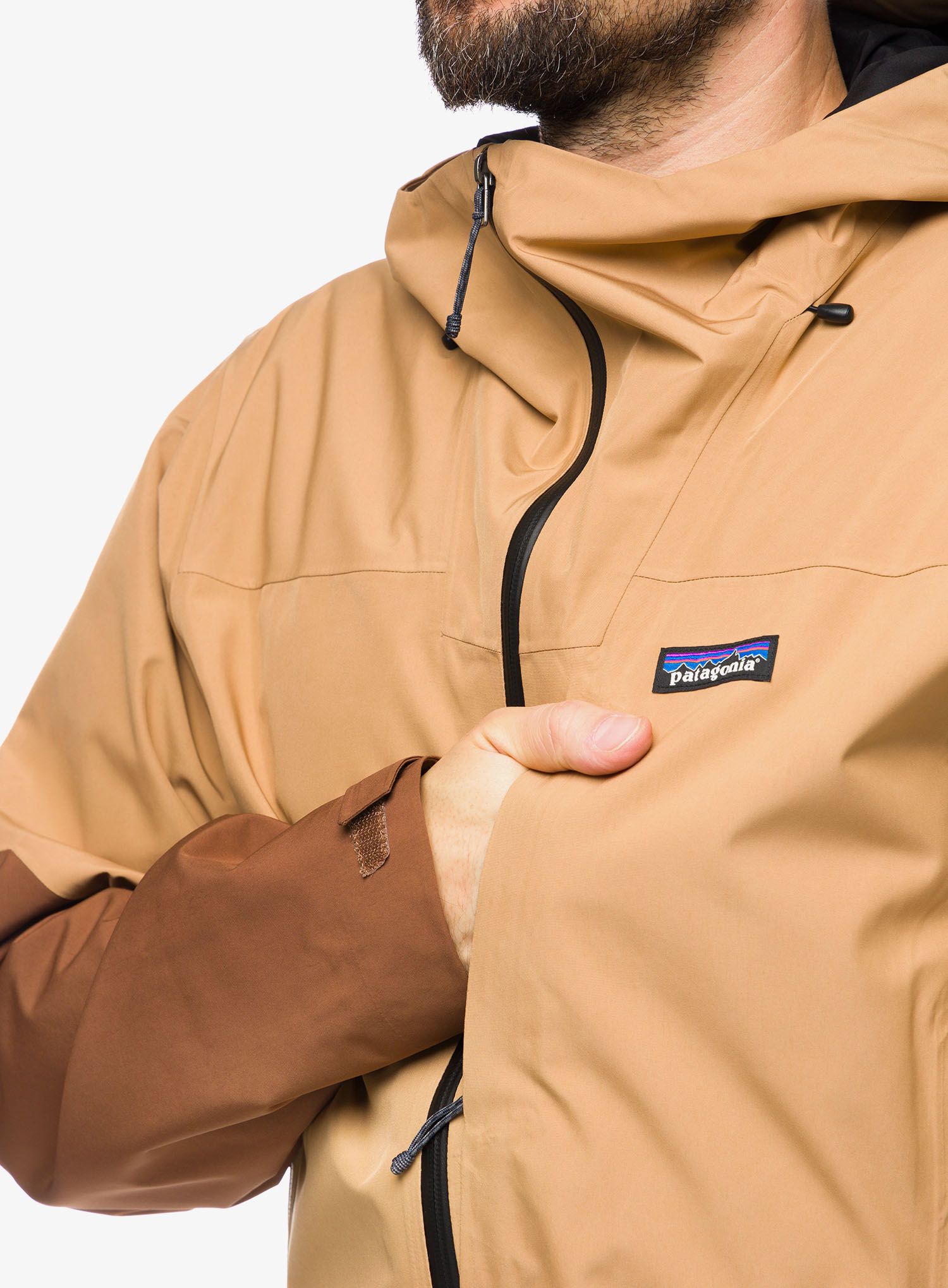 Lyžařská bunda Patagonia Storm Shift Jacket - grayling brown