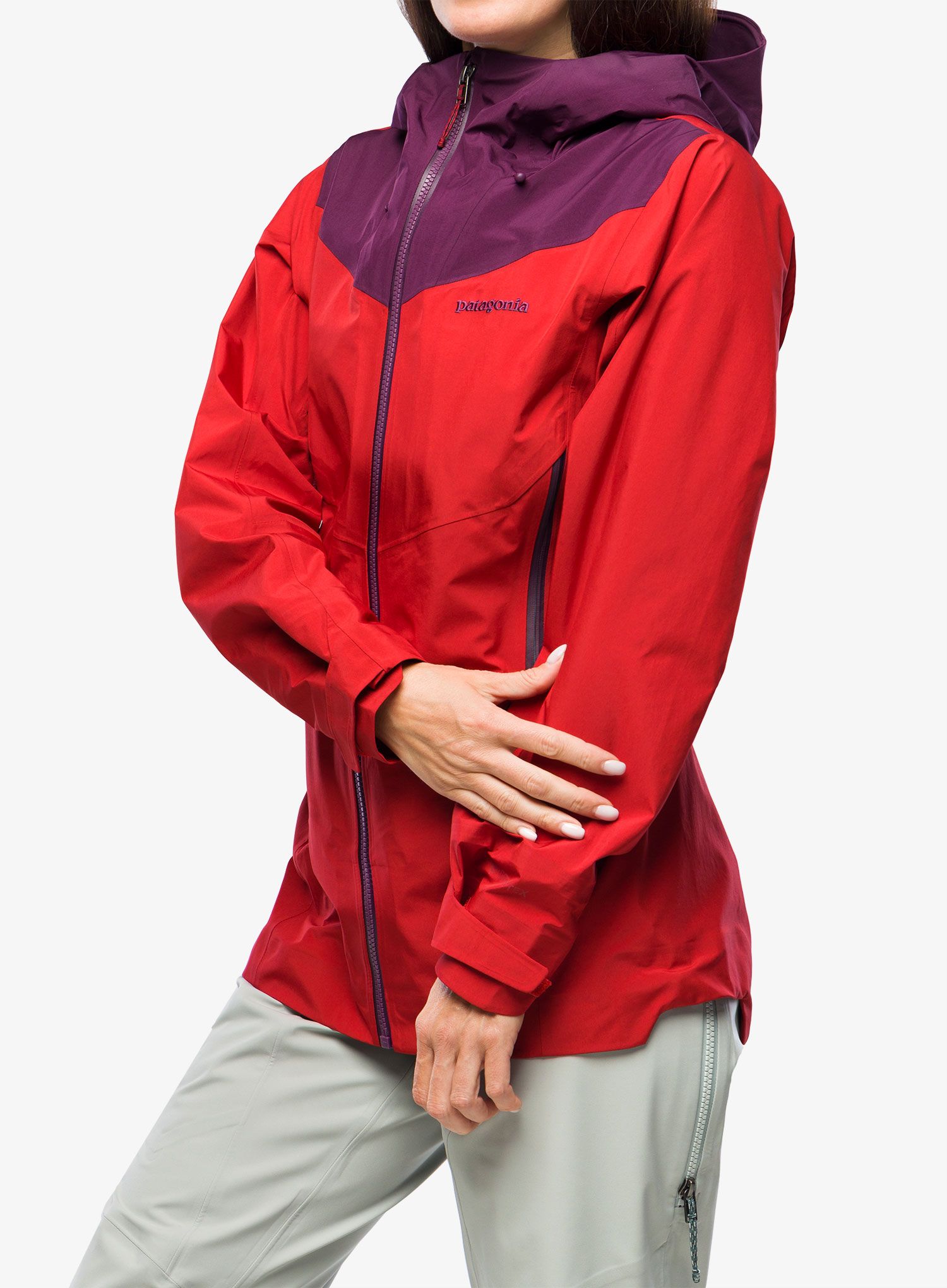GORE TEX bunda dámská Patagonia Super Free Alpine Jkt - red
