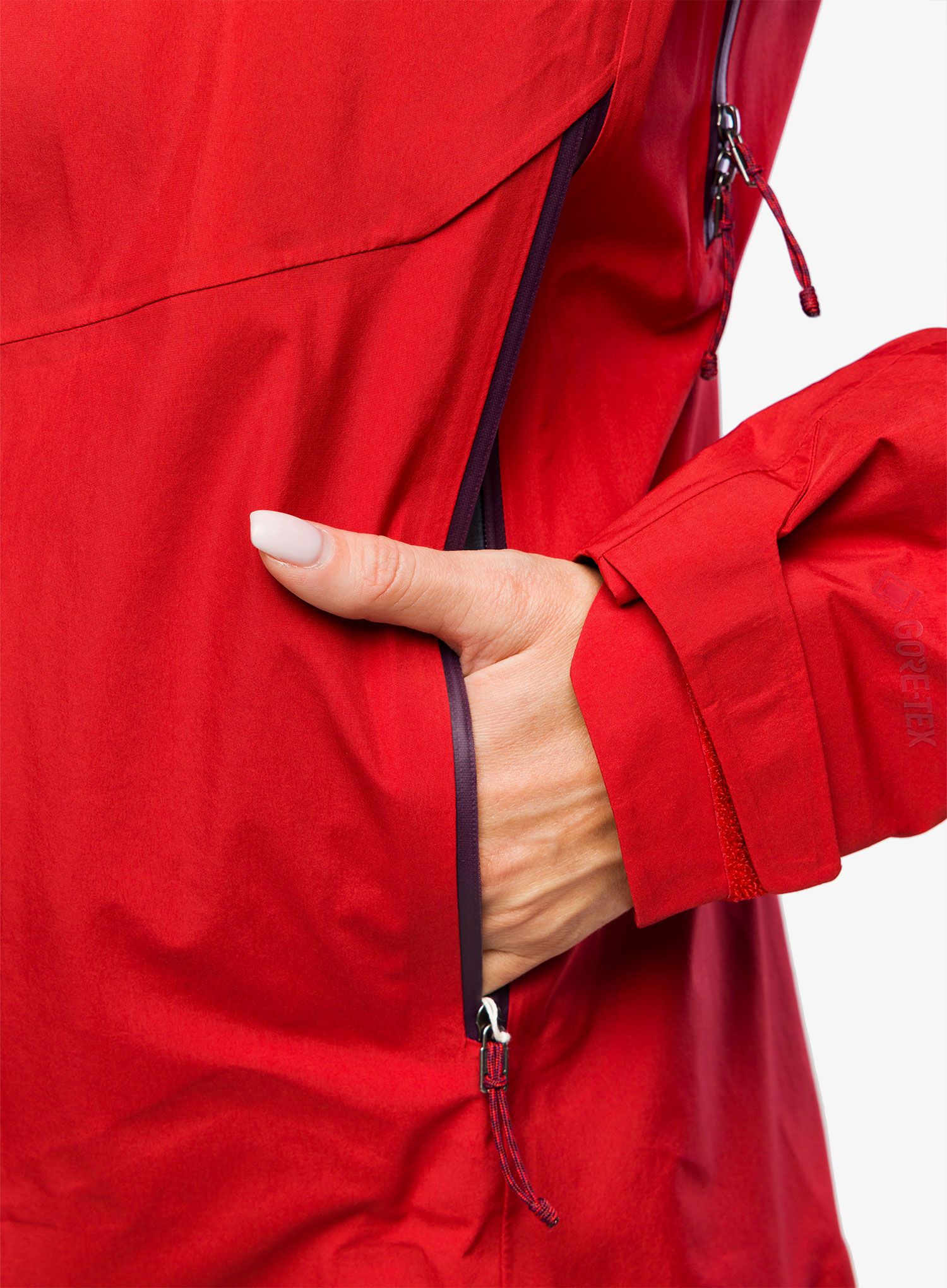 GORE TEX bunda dámská Patagonia Super Free Alpine Jkt - red