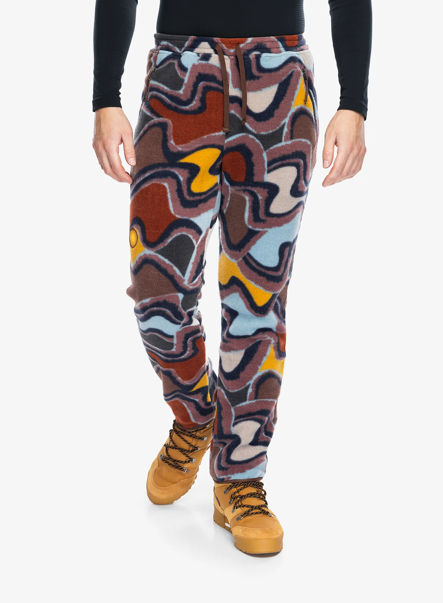 Kalhoty Patagonia Synch Pants - currents dulse mauve