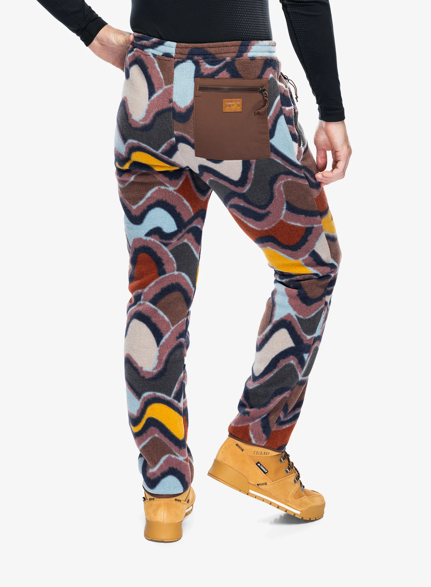 Kalhoty Patagonia Synch Pants - currents dulse mauve