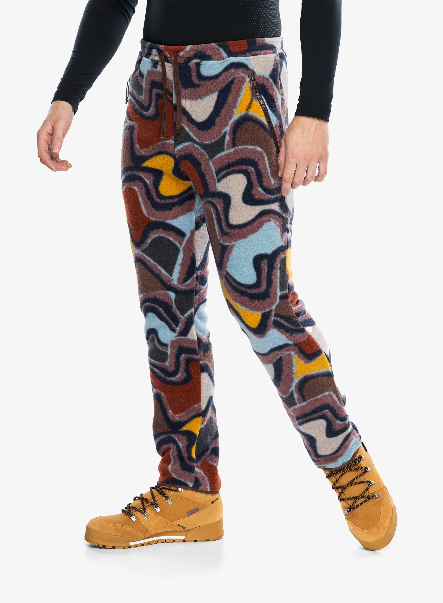Kalhoty Patagonia Synch Pants - currents dulse mauve