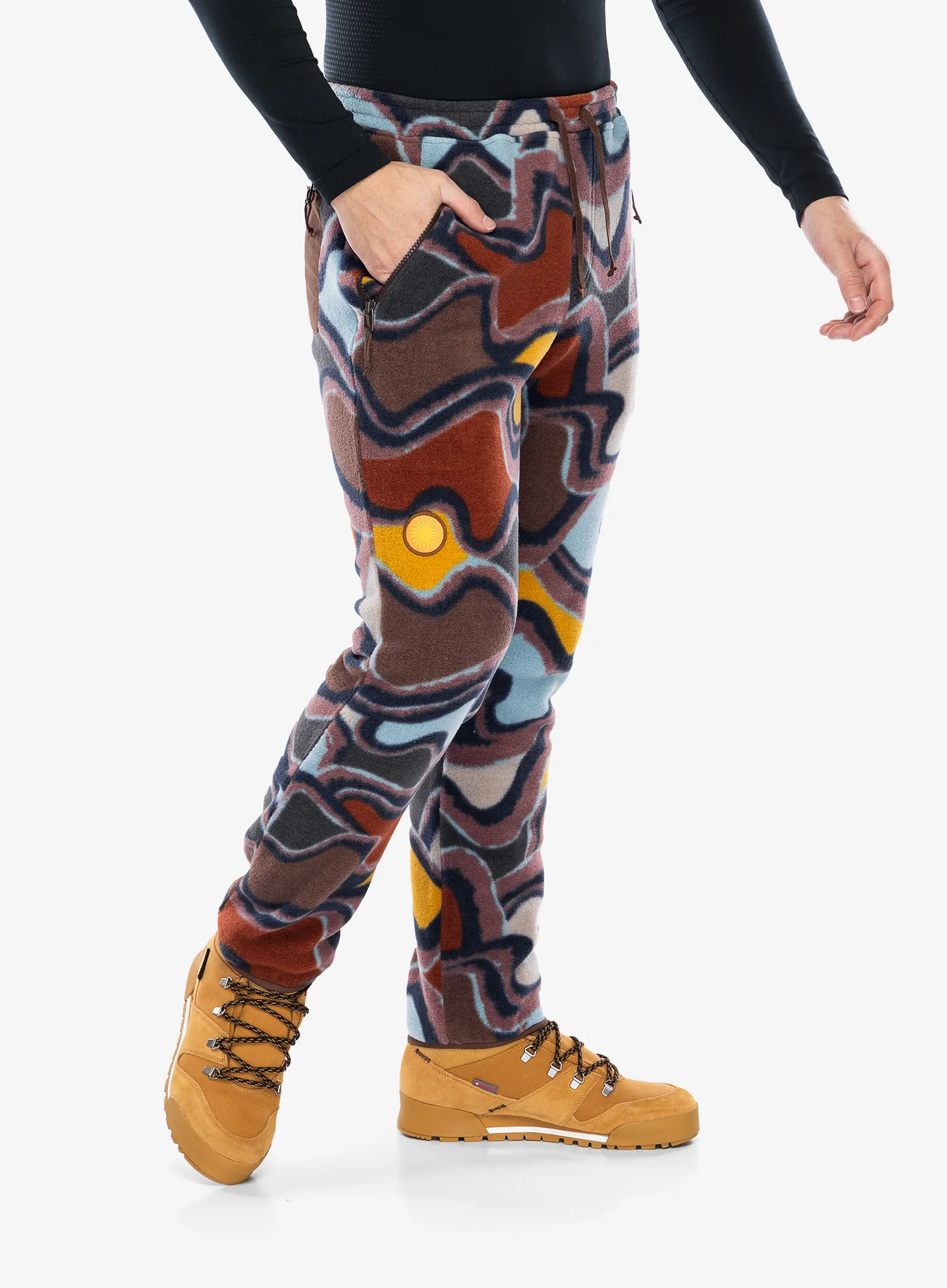 Kalhoty Patagonia Synch Pants - currents dulse mauve