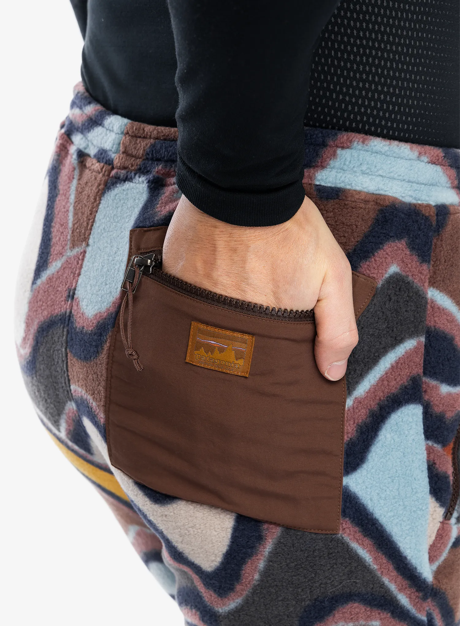 Kalhoty Patagonia Synch Pants - currents dulse mauve