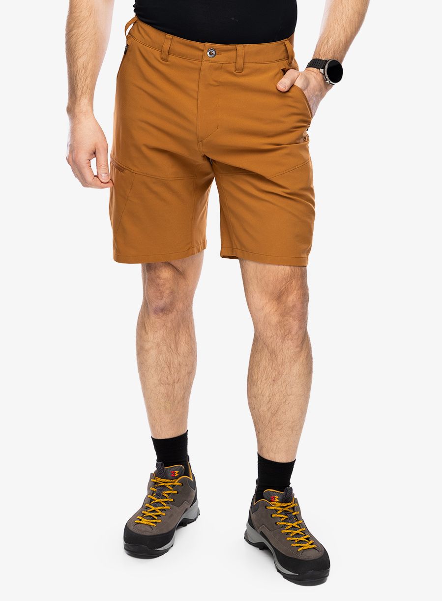 Outdoorové kraťasy Patagonia Terravia Trail Shorts 10 in - brown