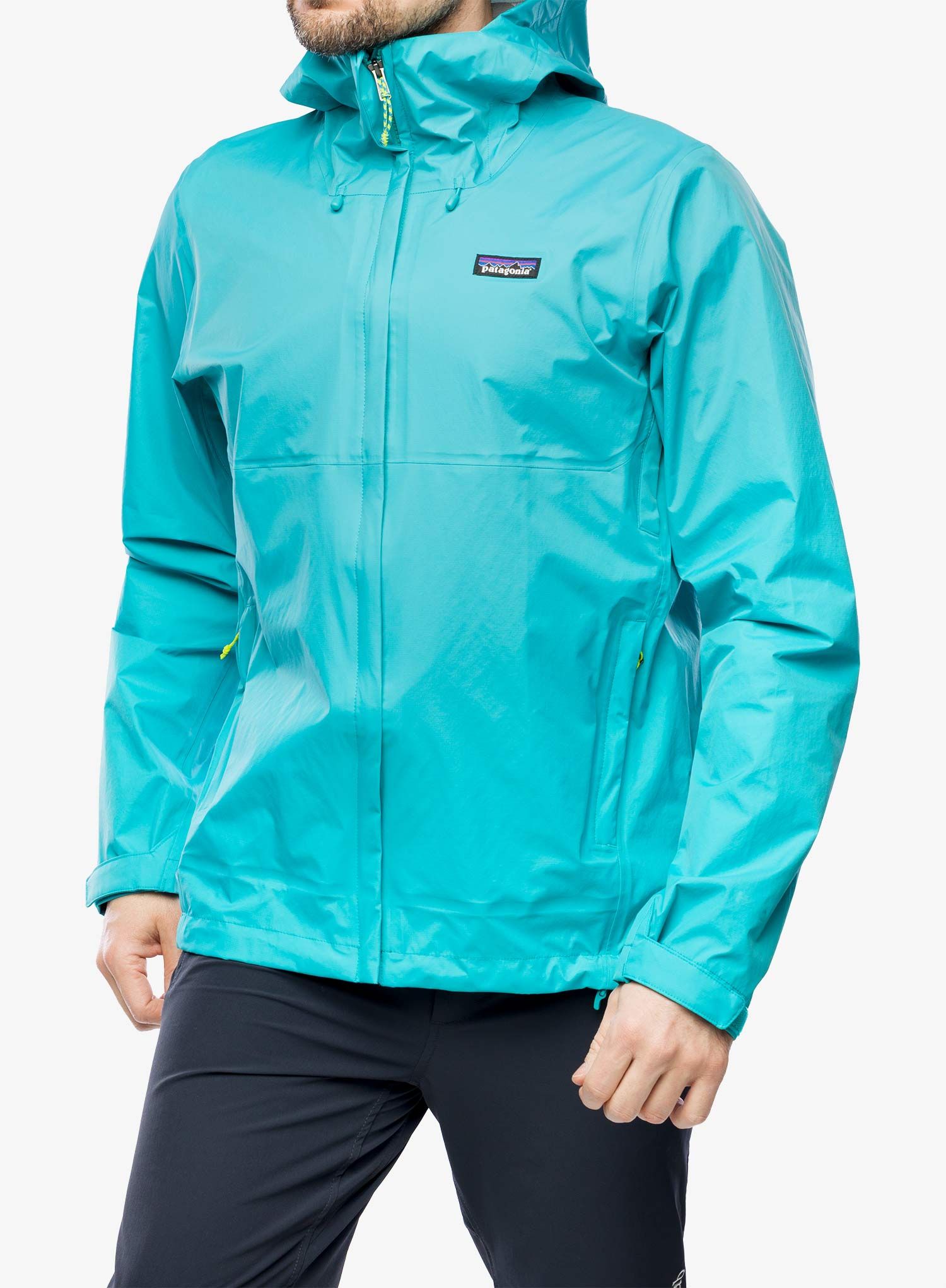 Bunda do deště Patagonia Torrentshell 3L Jacket - subtidal blue