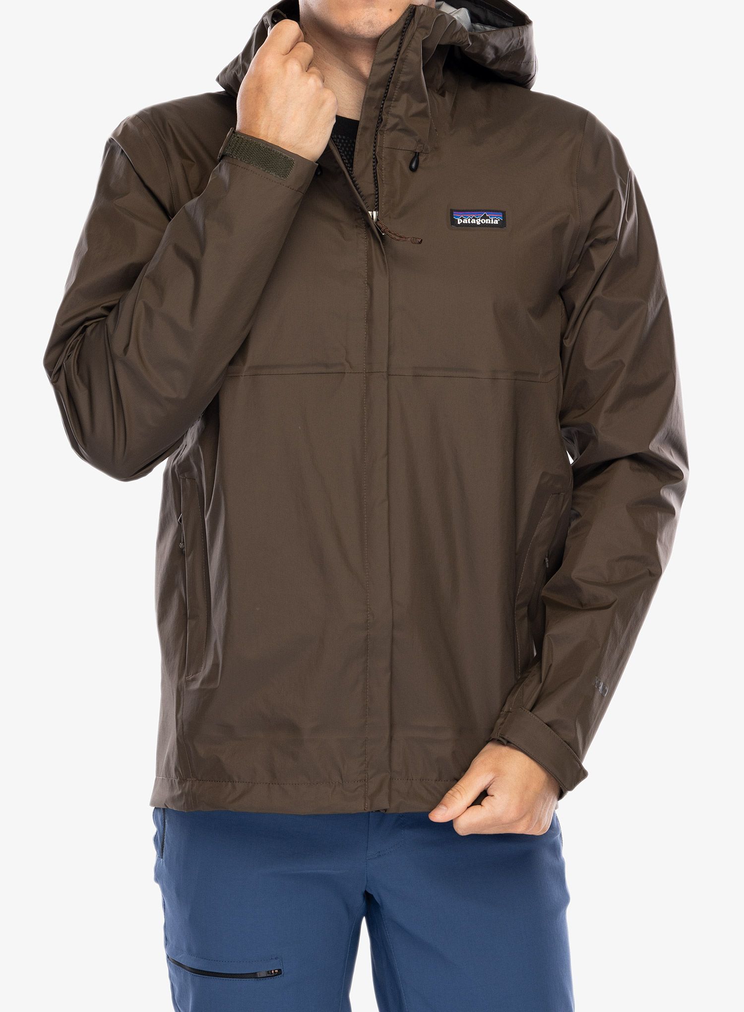 Bunda s membránou Patagonia Torrentshell 3L Jacket - dark walnut