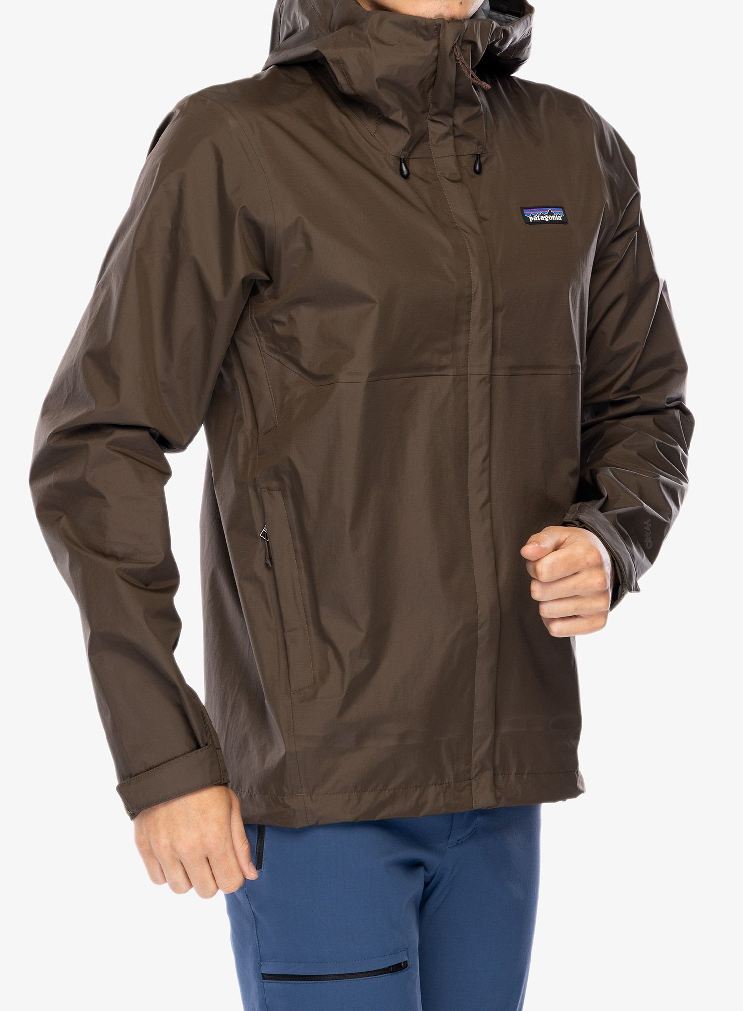 Bunda s membránou Patagonia Torrentshell 3L Jacket - dark walnut