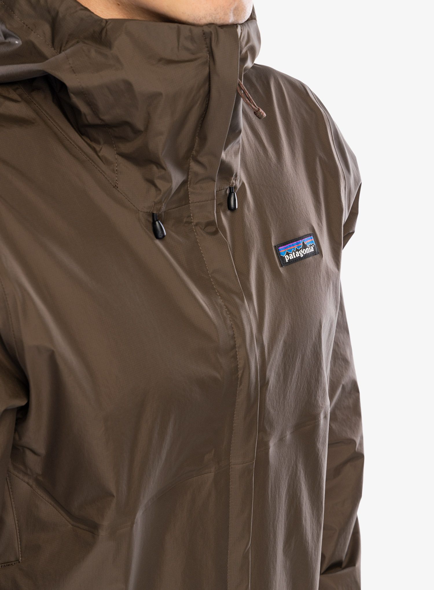 Bunda s membránou Patagonia Torrentshell 3L Jacket - dark walnut