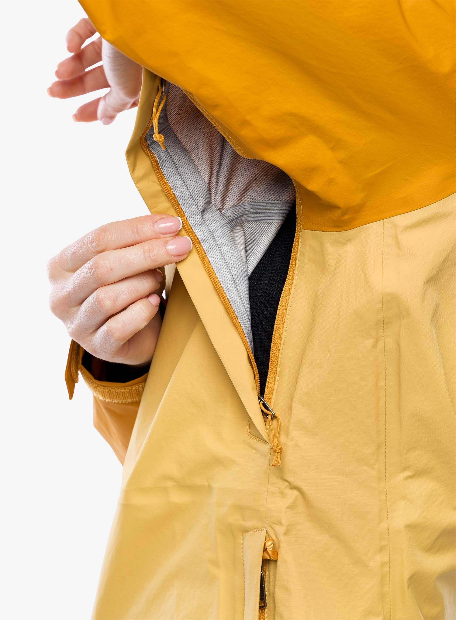Dámská bunda do deště Patagonia Torrentshell 3L Jacket - pufferfish gold