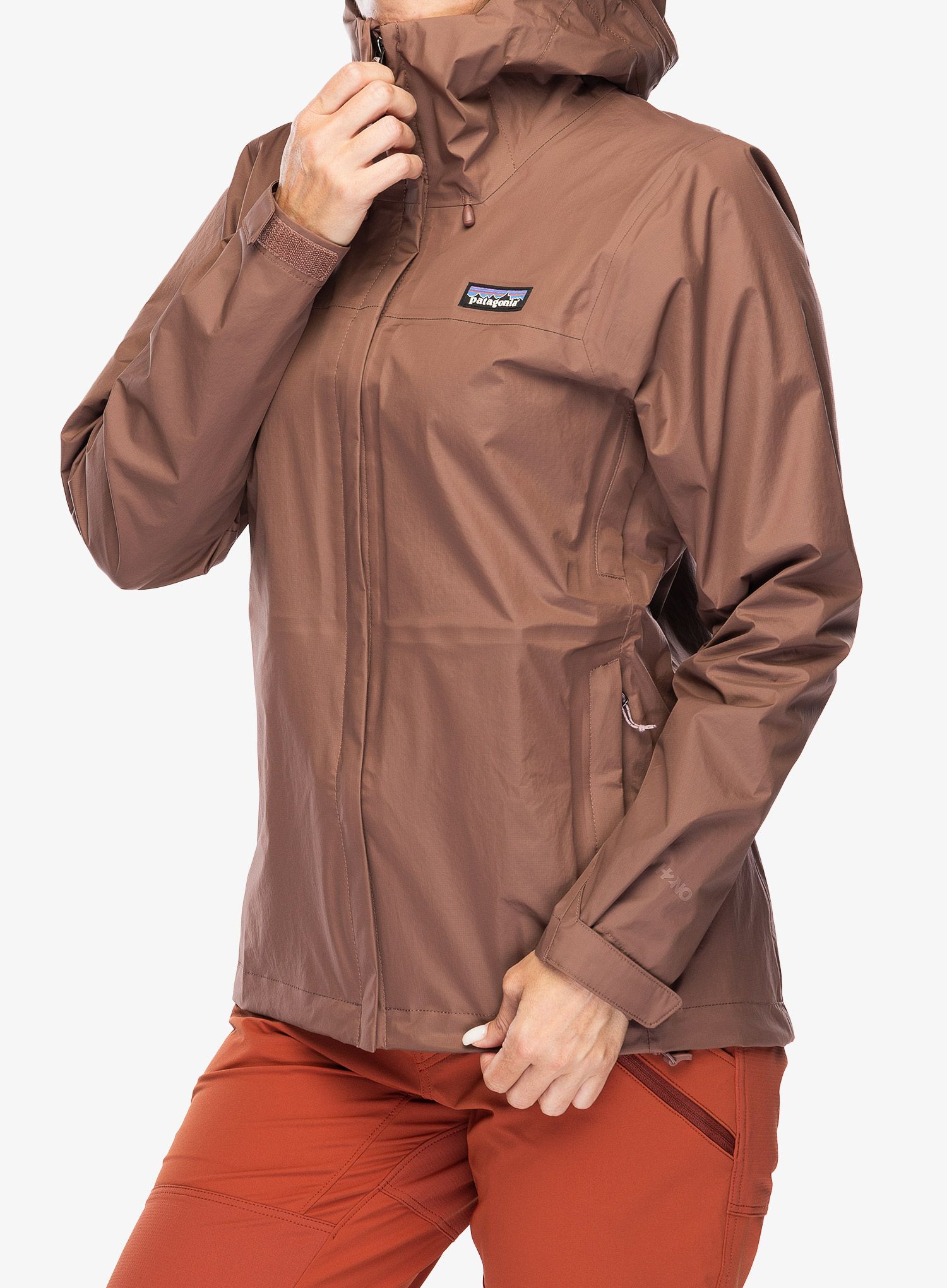 Dámská nepromokavá bunda s membránou Patagonia Torrentshell 3L Jacket - dulse mauve