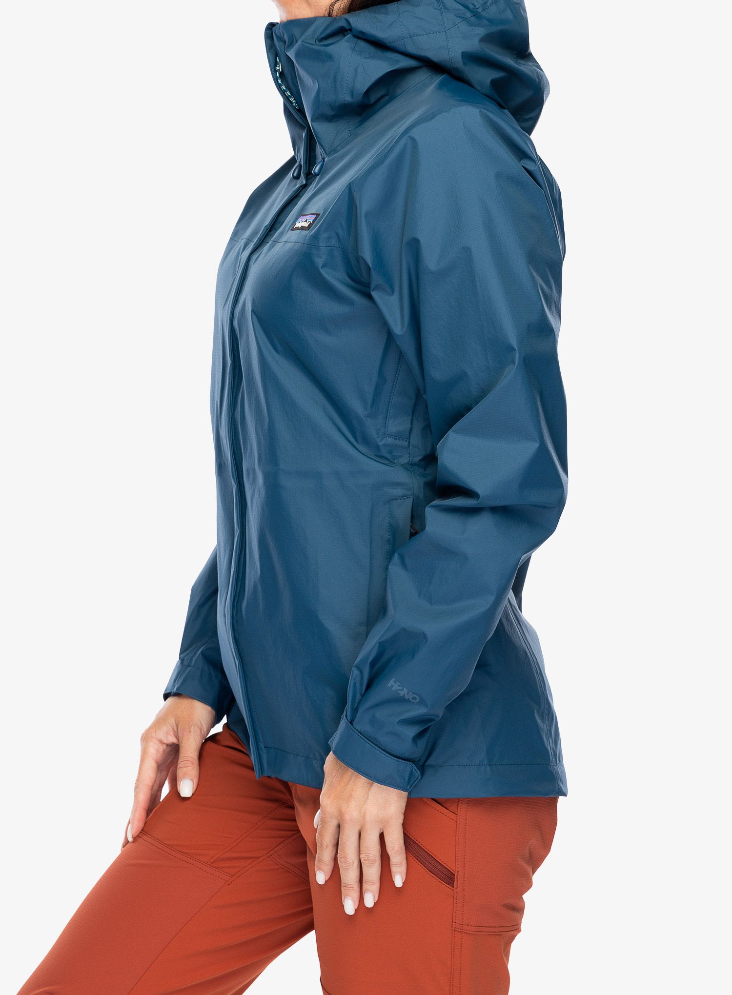 Dámská nepromokavá bunda s membránou Patagonia Torrentshell 3L Jacket - lagom blue