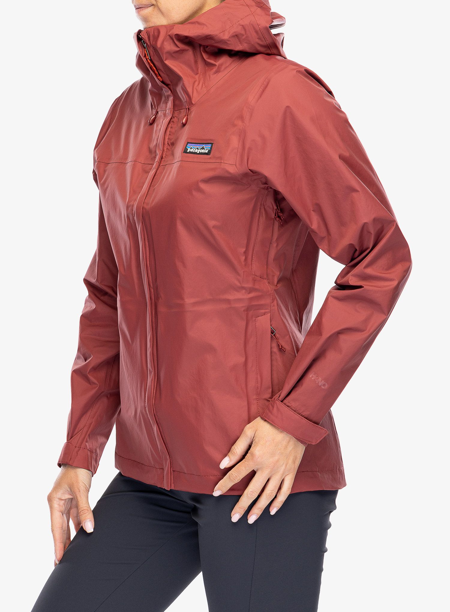 Dámská bunda do deště Patagonia Torrentshell 3L Jacket - oxide red