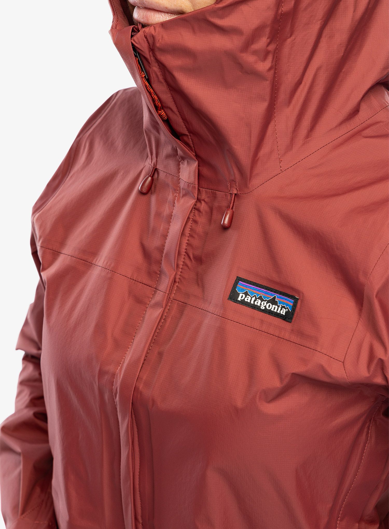 Dámská bunda do deště Patagonia Torrentshell 3L Jacket - oxide red