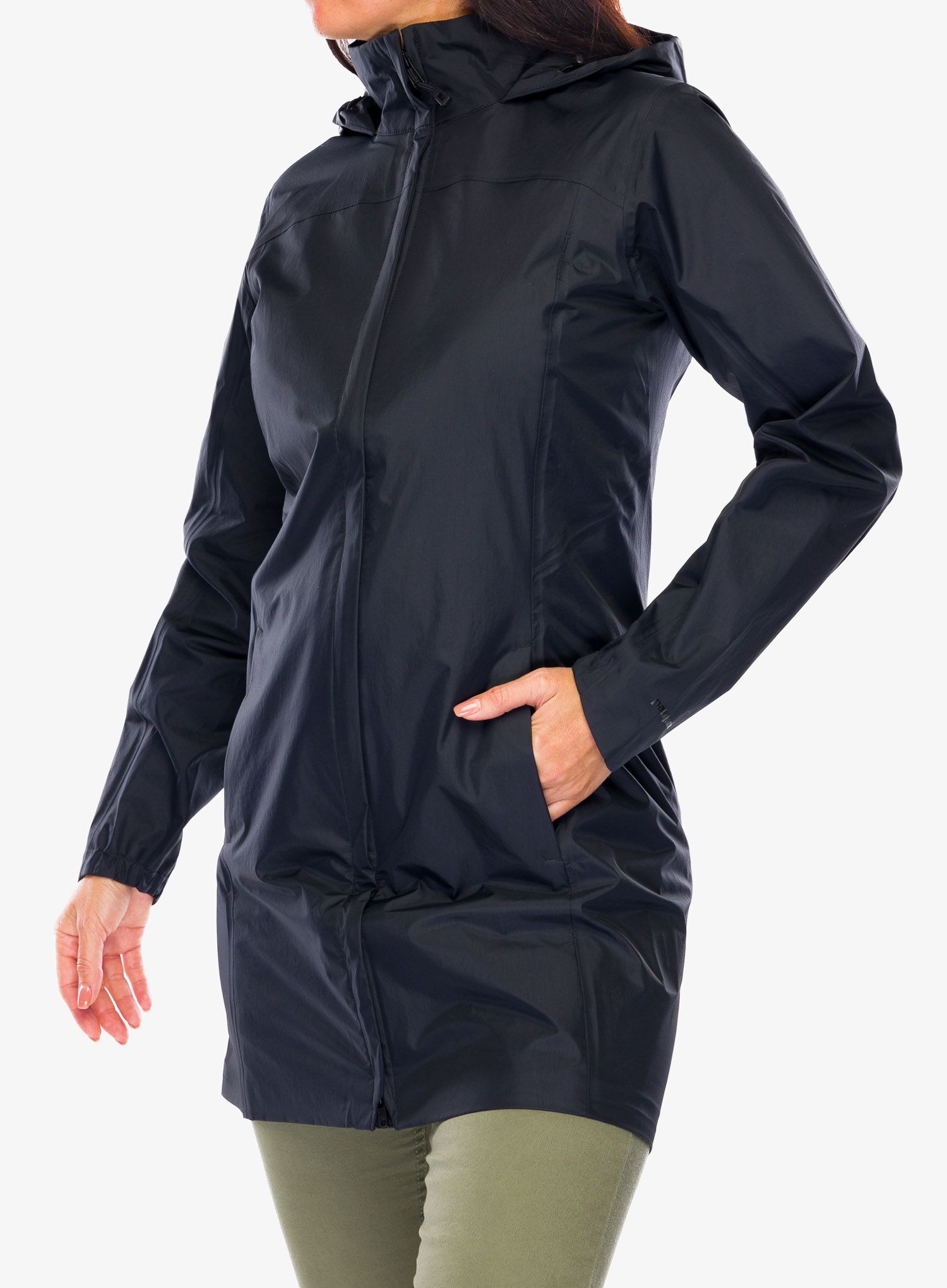 Dámský kabát Patagonia Torrentshell 3L Rain Parka - black