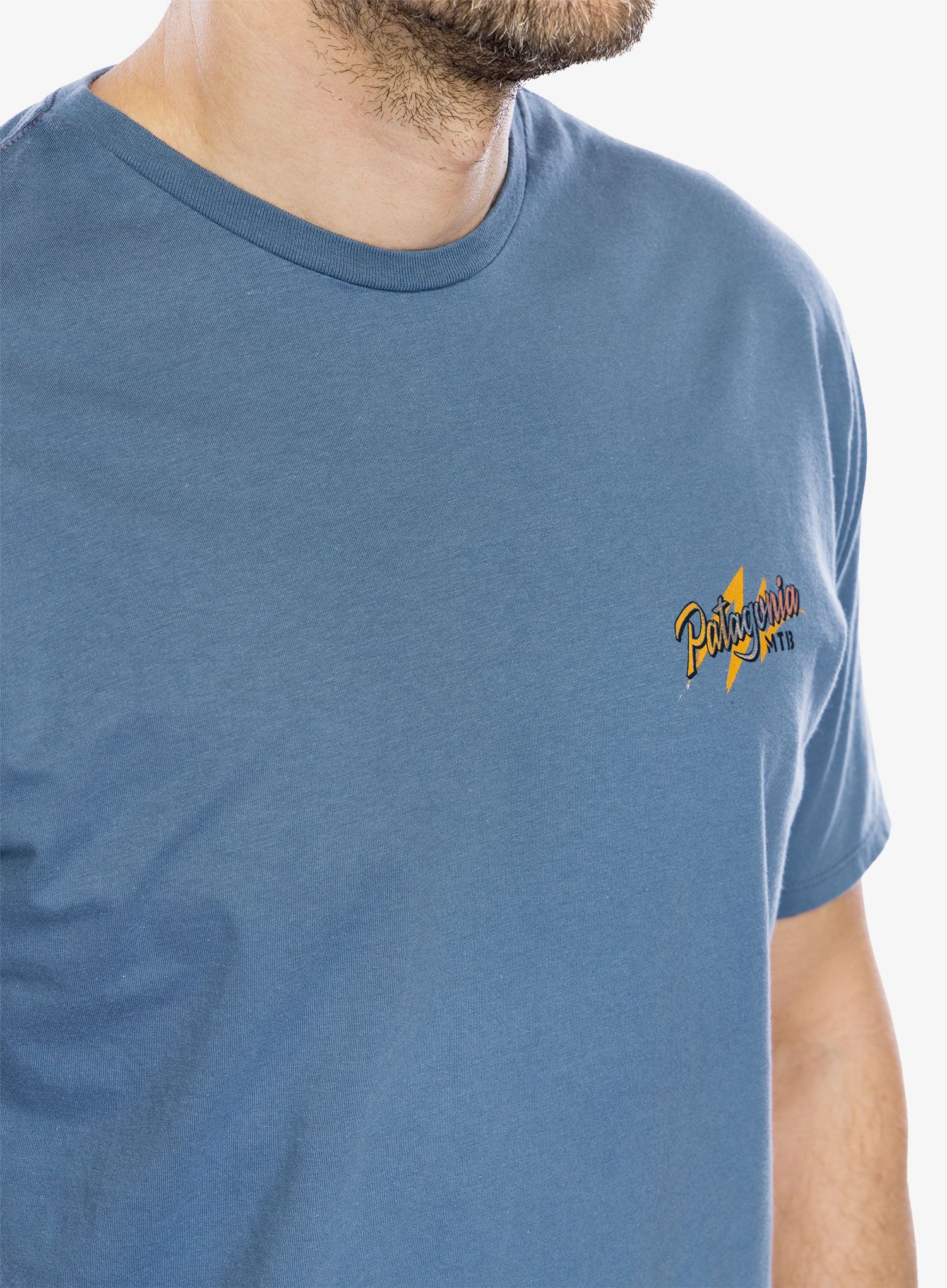 Tričko Patagonia Trail Hound Organic T-Shirt - utility blue