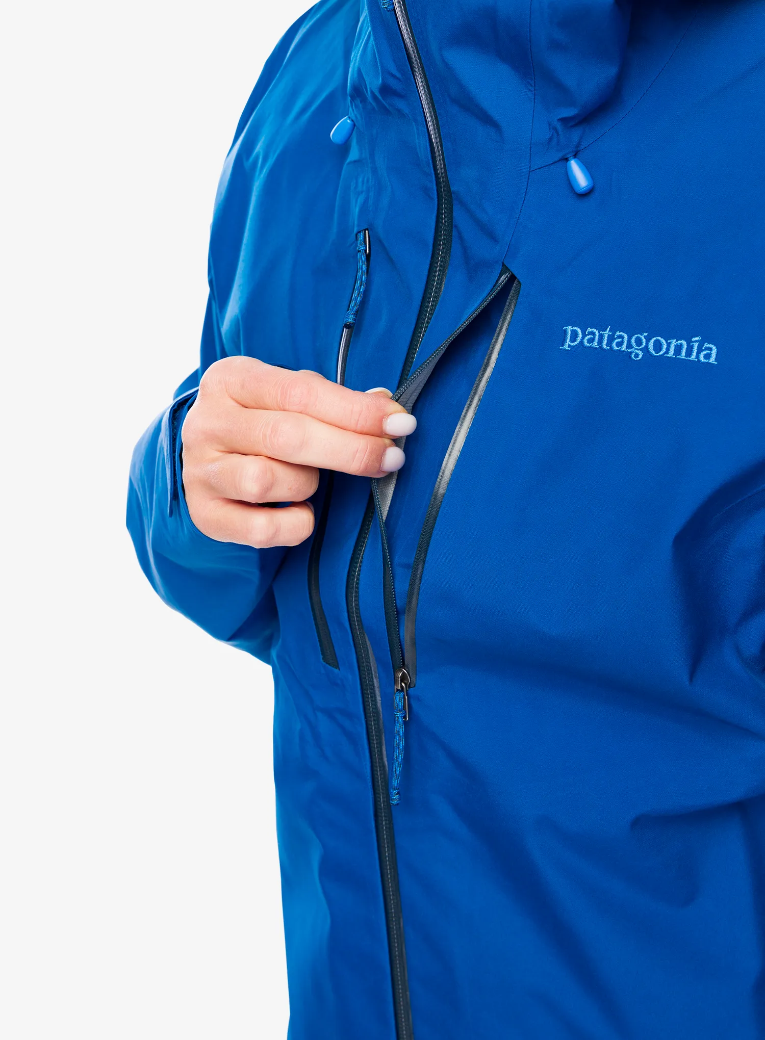 Dámská nepromokavá bunda s membránou Patagonia Triolet Jacket - endles blue