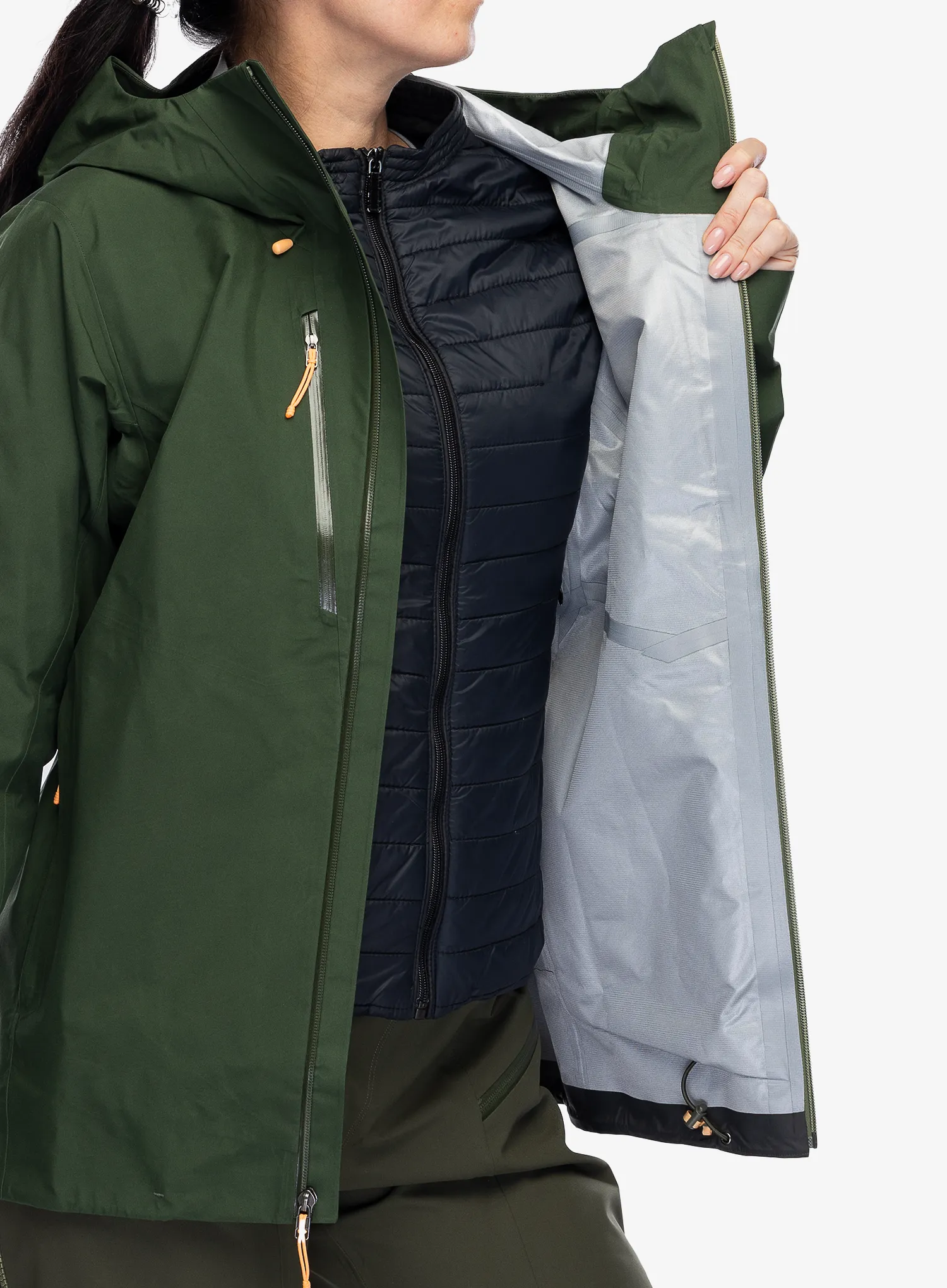 GORE TEX bunda dámská Patagonia Triolet Jacket - torrey pine green